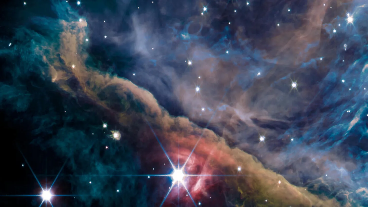 The inner region of the Orion Nebula as seen by the James Webb Space Telescope. Handout / NASA/ESA/CSA/AFP/File
