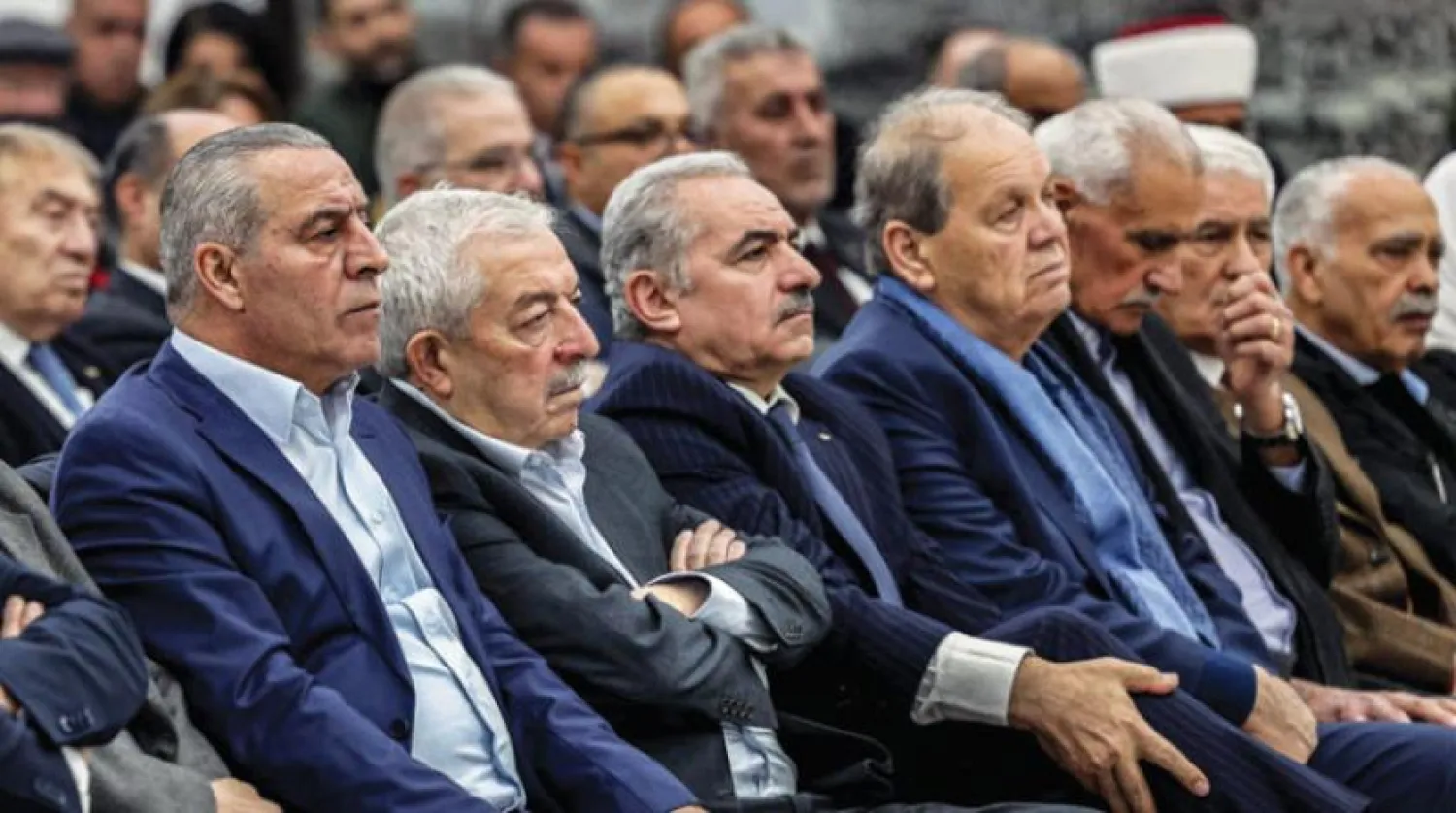 Fetih Hareketi ve Filistin Yönetimi liderleri. (AFP)