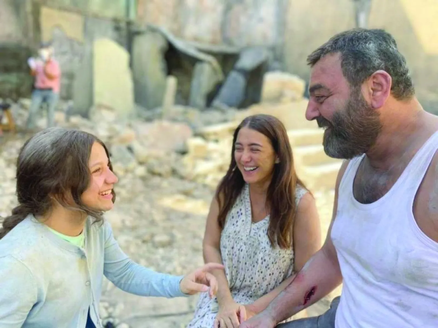 لقطة من فيلم «نزوح» (البحر الأحمر)