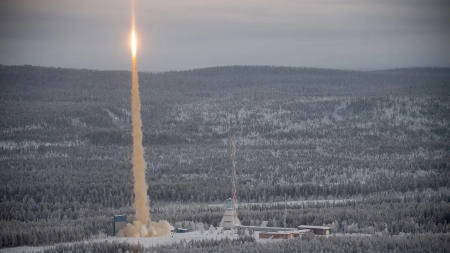 Sweden's Arctic space center is preparing its first satellite launch for 2023 or 2024. Marc PRÉEL / AFP
