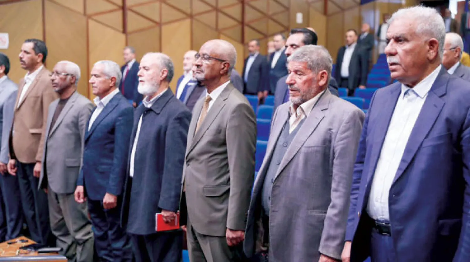 جانب من اجتماع المجلس الأعلى للدولة في ليبيا (المجلس)