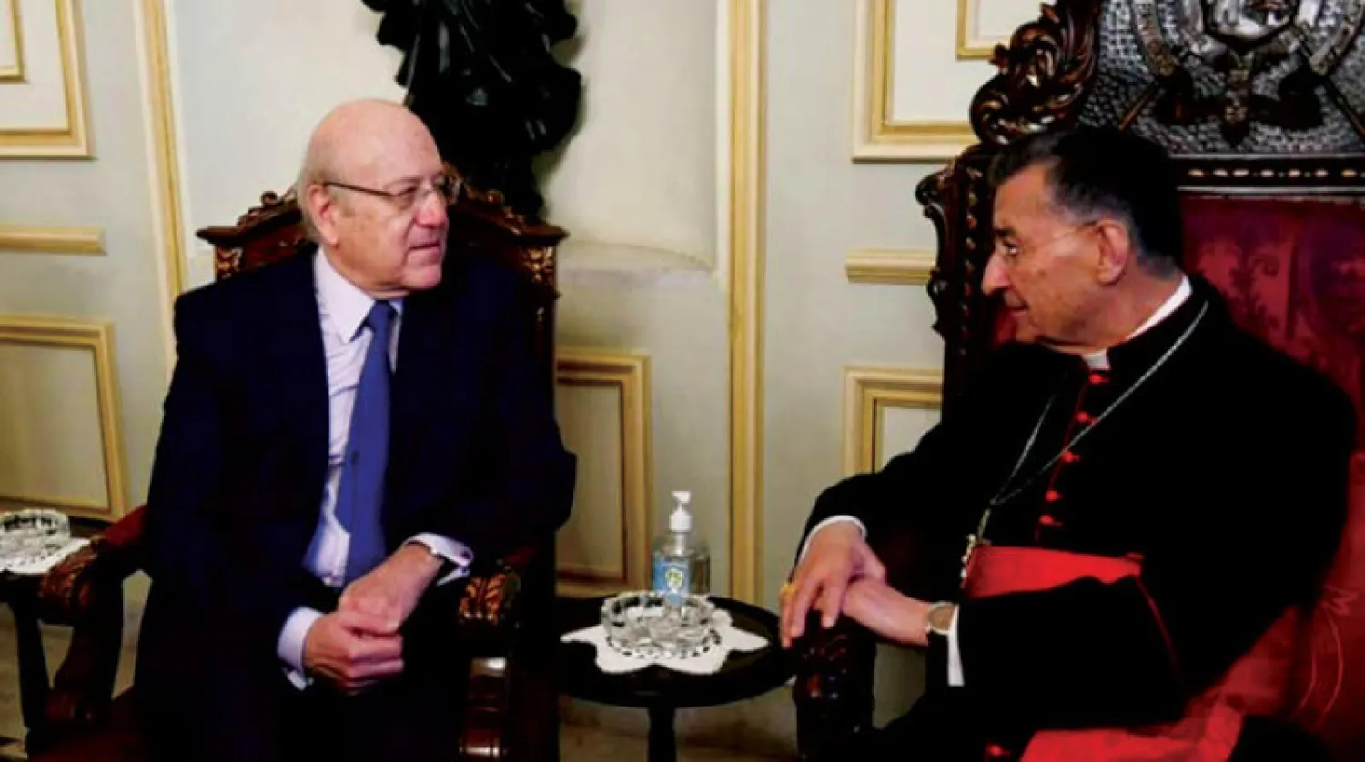 ميقاتي والراعي (الوكالة الوطنية للإعلام)