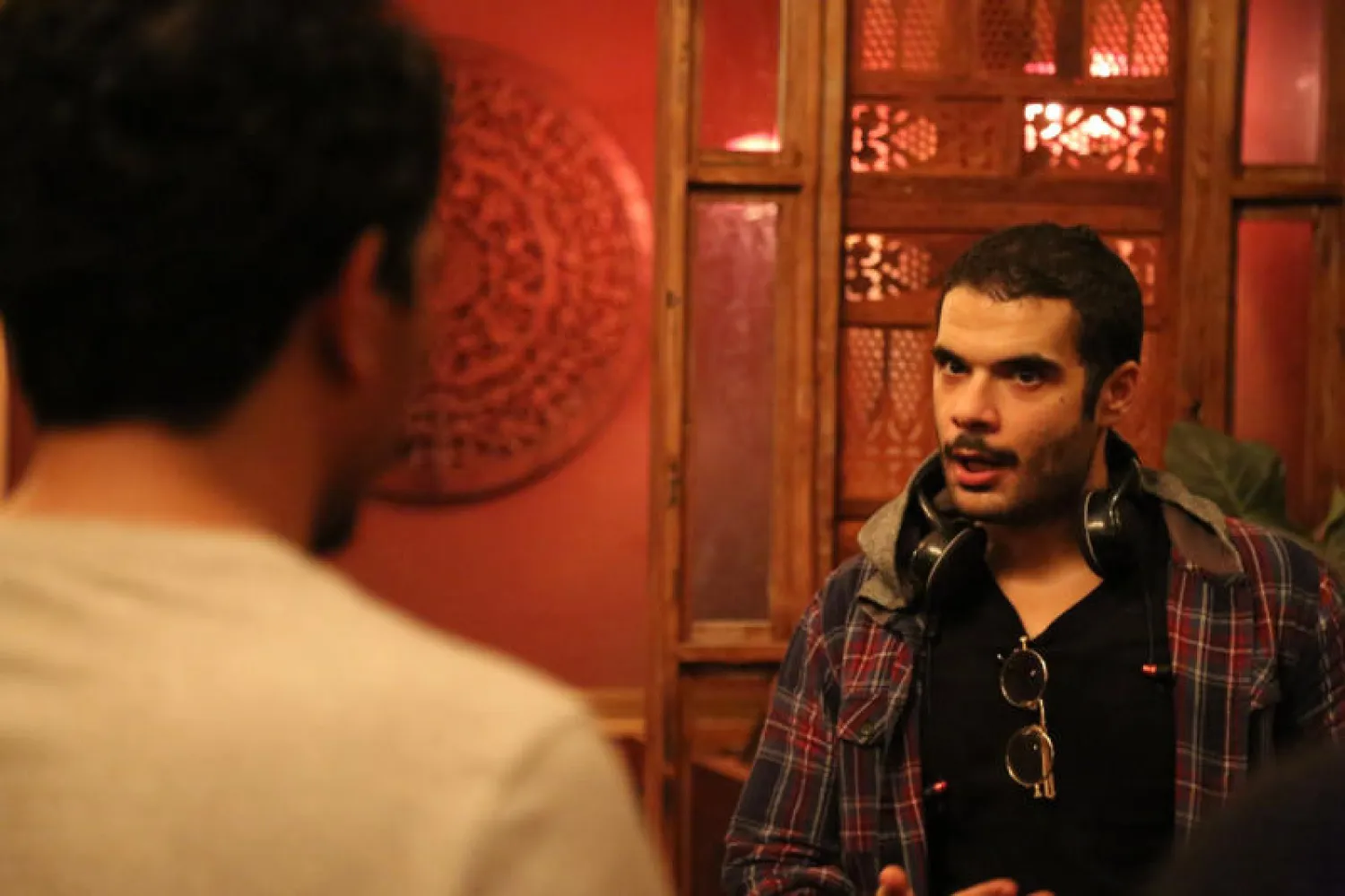 لقطة من فيلم «كينج الحلبة» (حساب جمعة على «تويتر»)