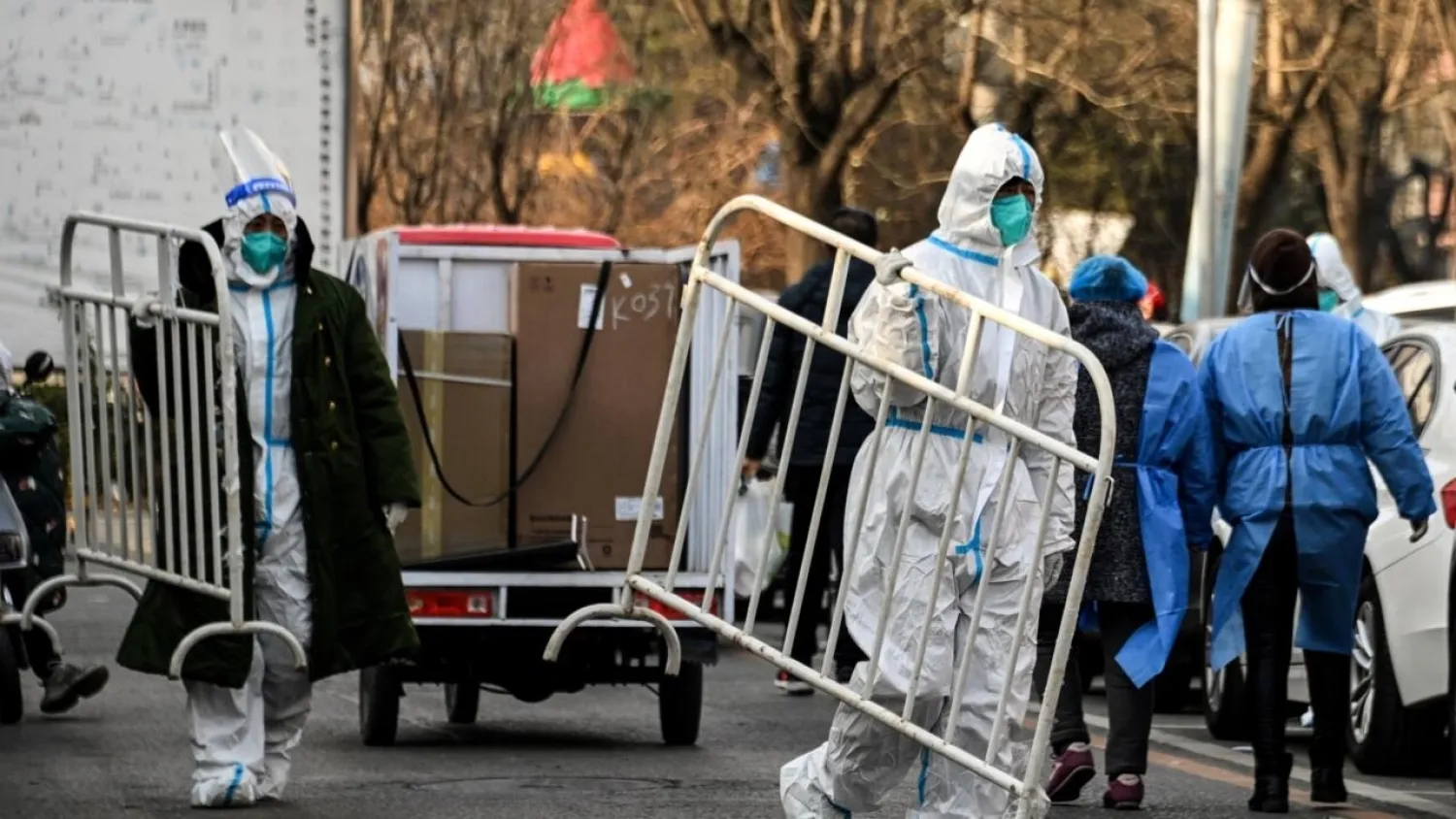 China has loosened Covid restrictions after nearly three years of attempting to stamp out the virus. Noel CELIS / AFP
