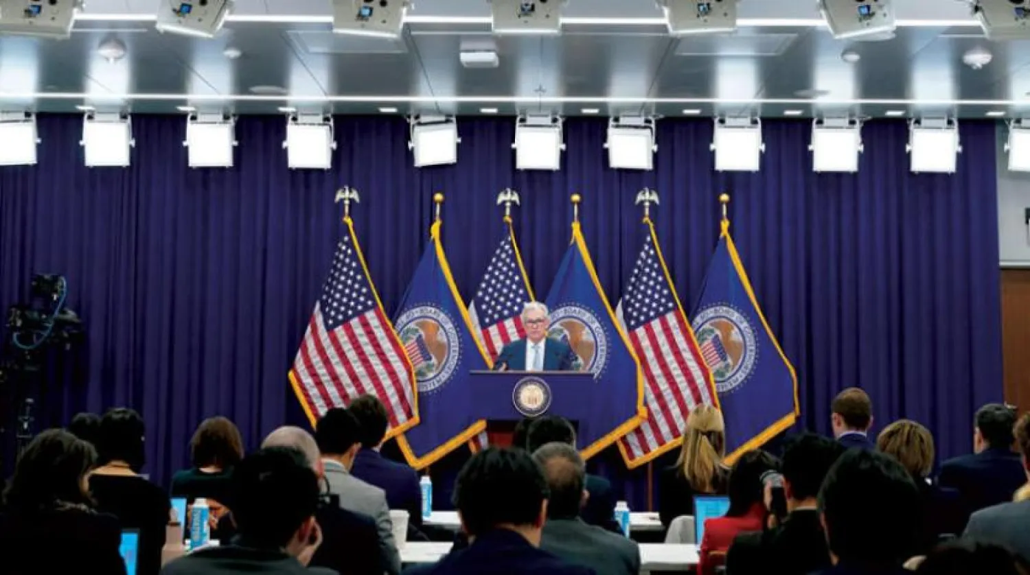 Federal Reserve Chair Jerome Powell speaks during a news conference Wednesday, Dec. 14, 2022, at the Federal Reserve Board Building, in Washington. (AP Photo/Jacquelyn Martin) 

 