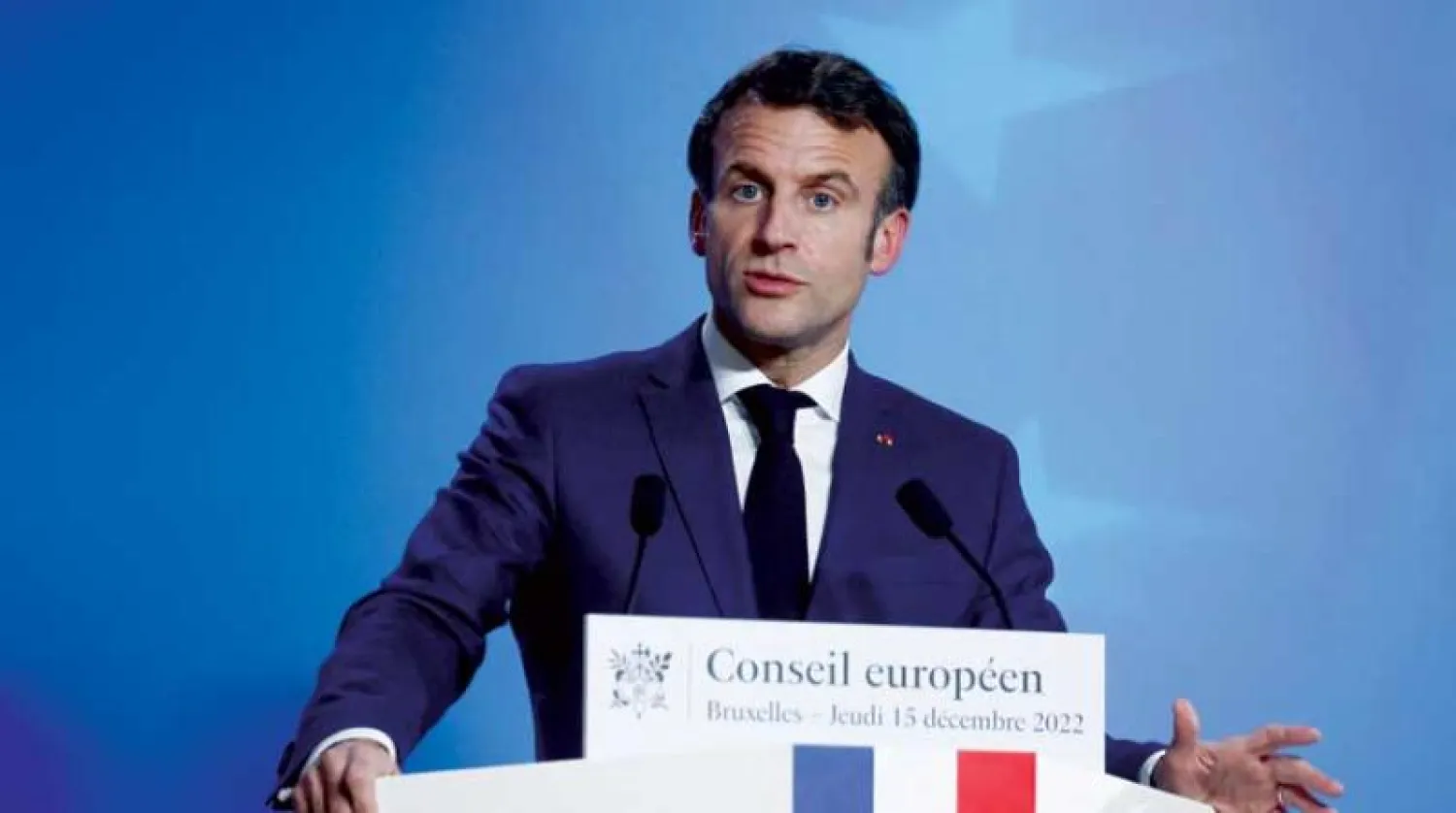 الرئيس الفرنسي إيمانويل ماكرون (رويترز)