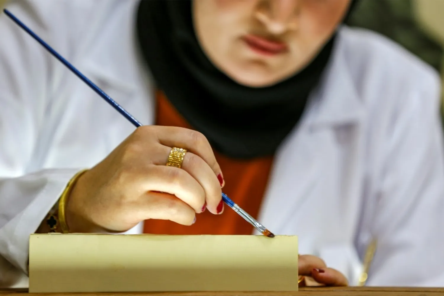 In a country that bears the scars of decades of conflict and has seen antiquities plundered, the House of Manuscripts' collection has managed to survive © Sabah ARAR / AFP
