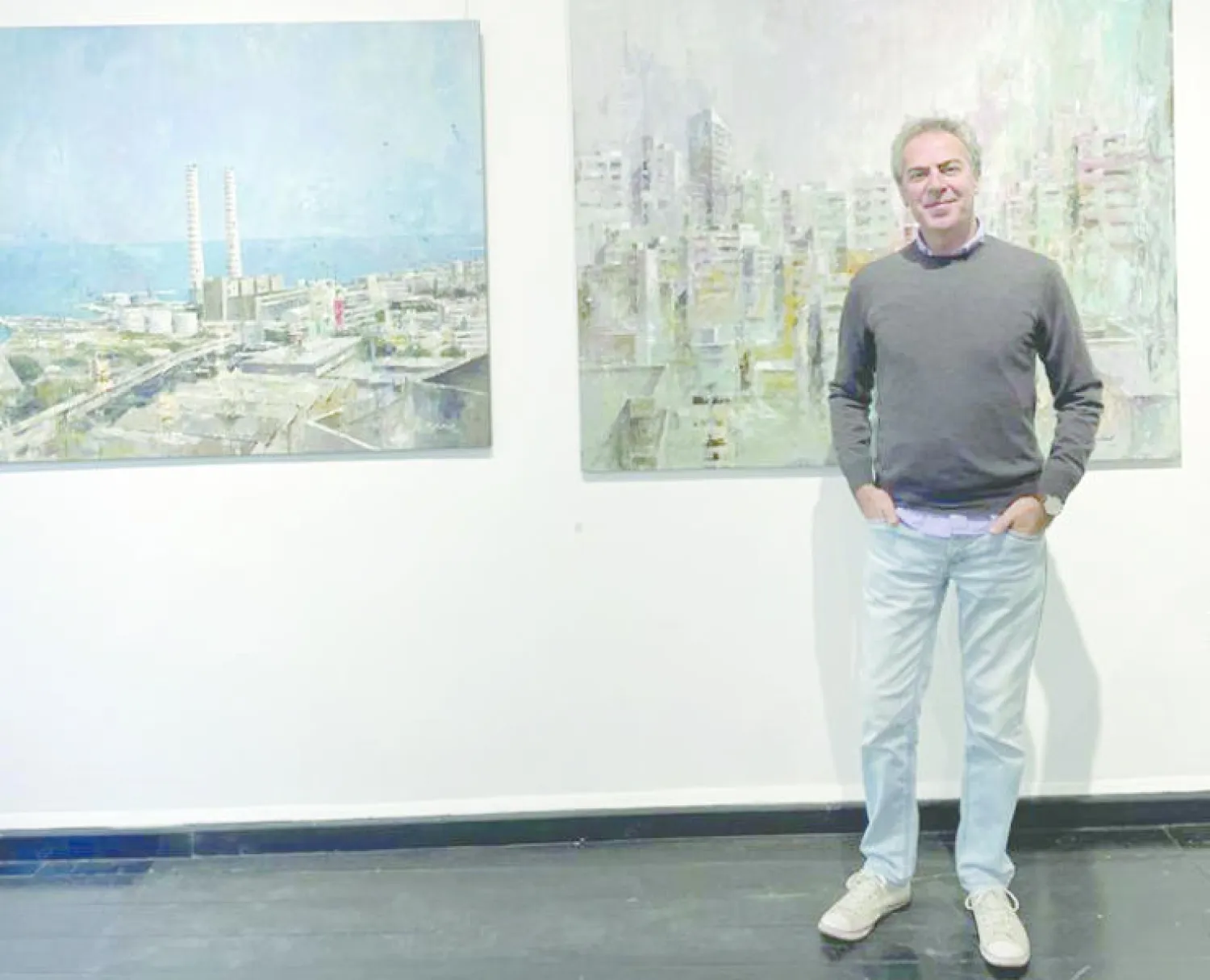 الفنان اللبناني إيلي رزق الله (غاليري ميشين آرت)