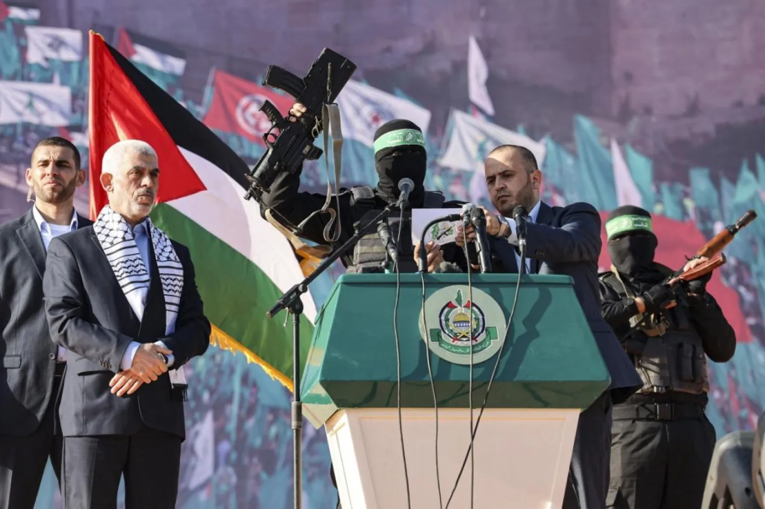 Hamas, siyasi ve stratejik sahneyi yönetmeye devam etme çıkmazıyla karşı karşıya / Fotoğraf: AFP