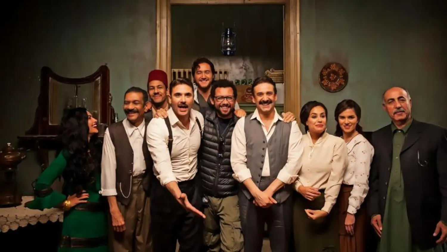 لقطة جماعية لأبطال فيلم «كيرة والجن»