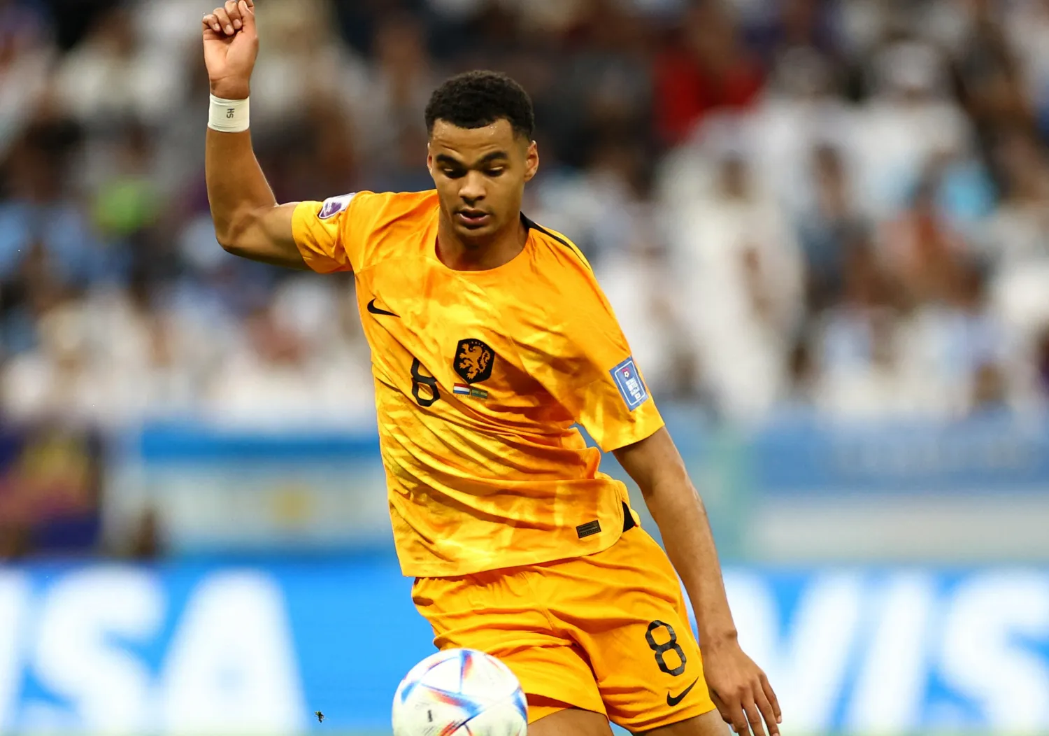 اللاعب الدولي الهولندي كودي جاكبو (رويترز)