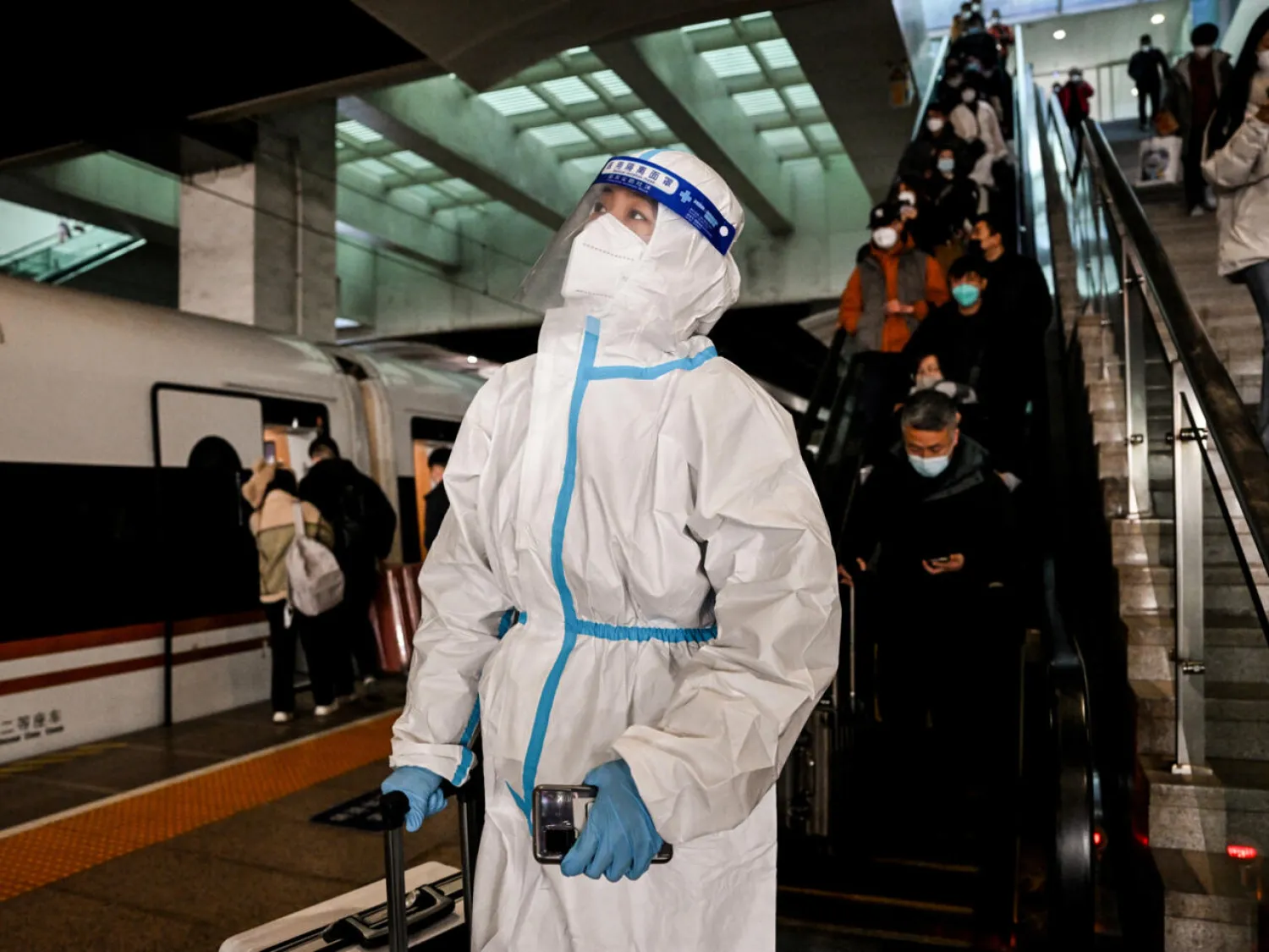 Hospitals across China are overwhelmed by an explosion of Covid cases following Beijing's decision to lift restrictions that kept the virus at bay but tanked its economy and sparked mass protests. Noel CELIS / AFP
