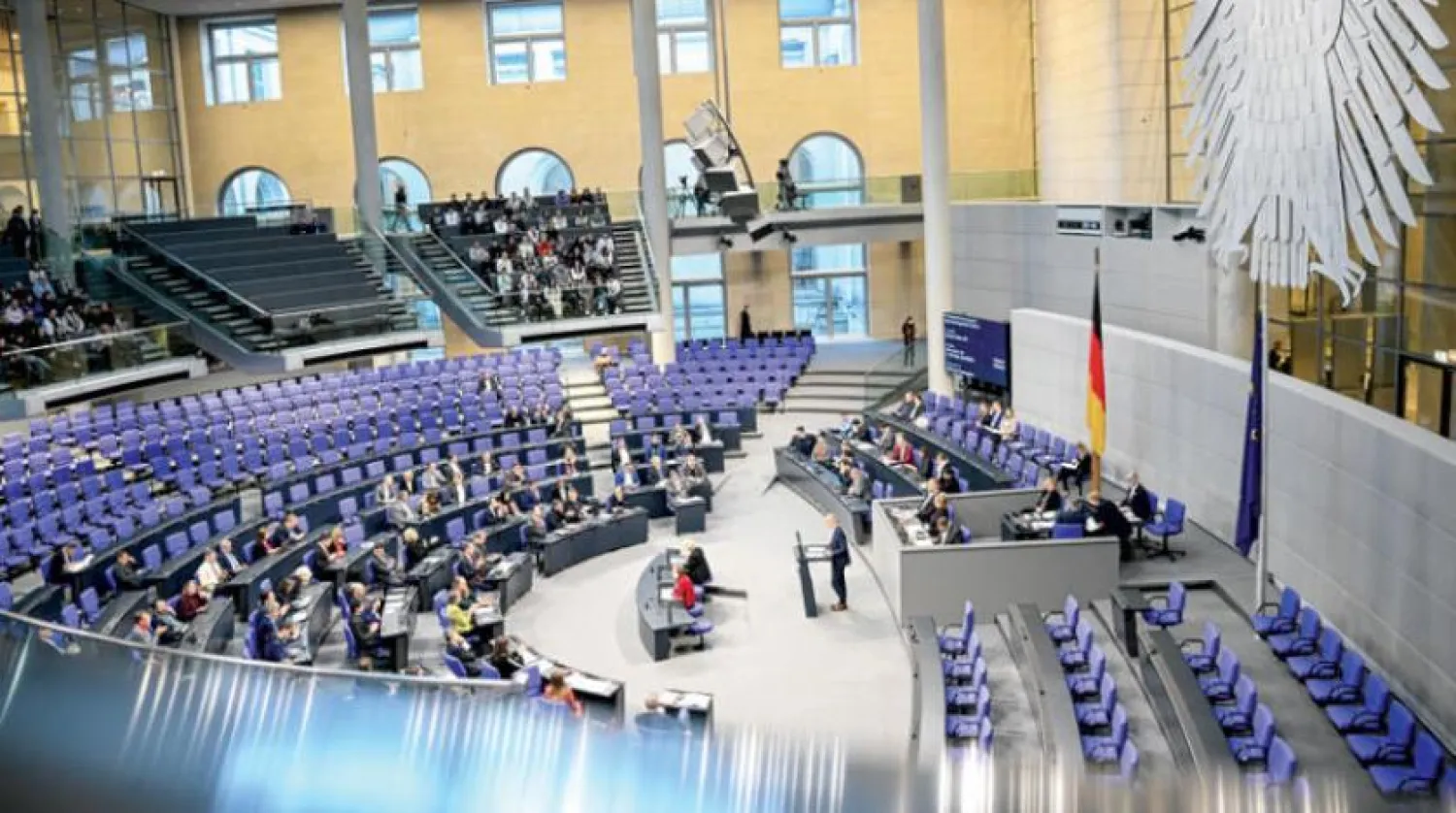 The German Bundestag in session in mid-December. (dpa) 