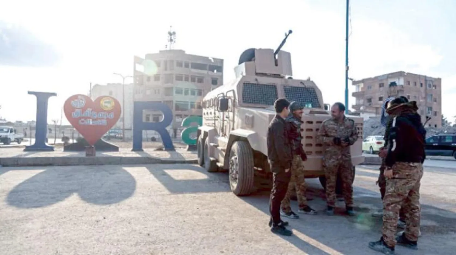 A photo taken of Raqqa shortly after the ISIS attack. (SDF media) 