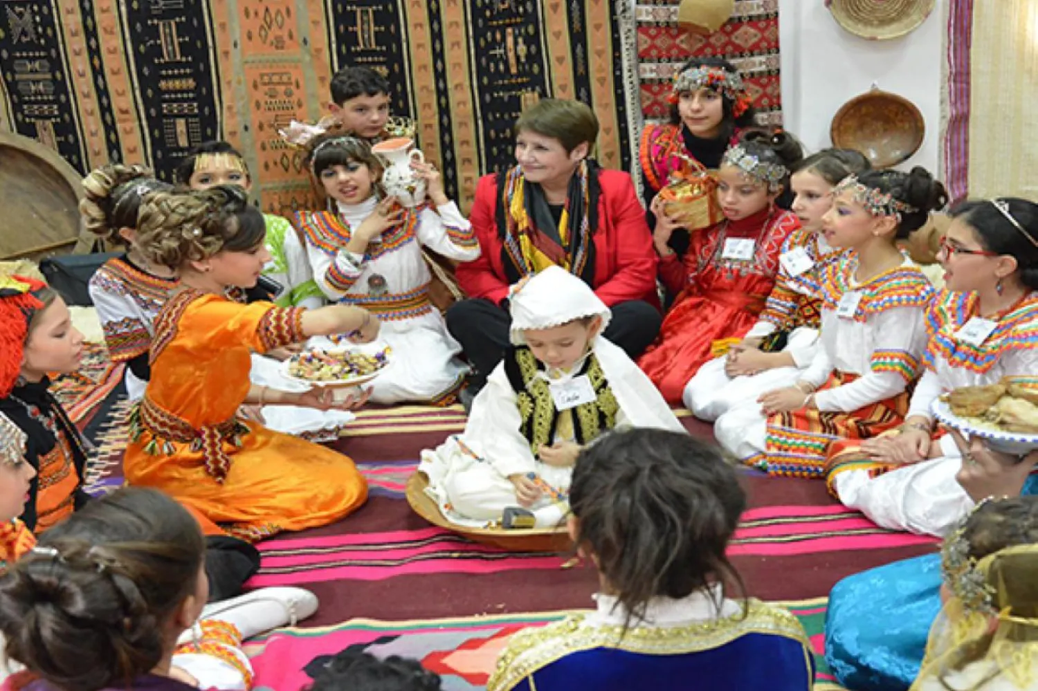 Eğitim kurumlarında Amazigh yılı kutlamaları / Fotoğraf: Cezayir Milli Eğitim Bakanlığı

