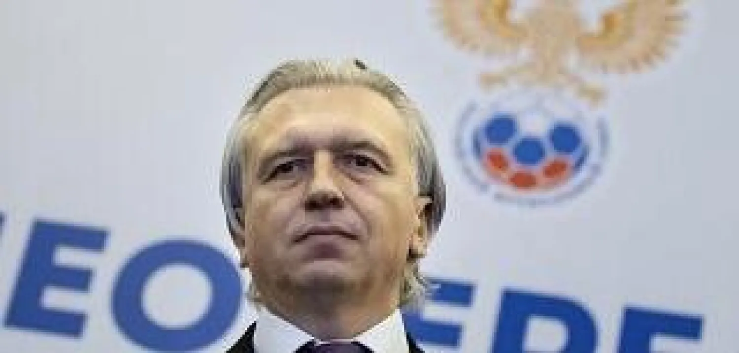 ديوكوف رئيس الاتحاد الروسي لكرة القدم (أ.ب)