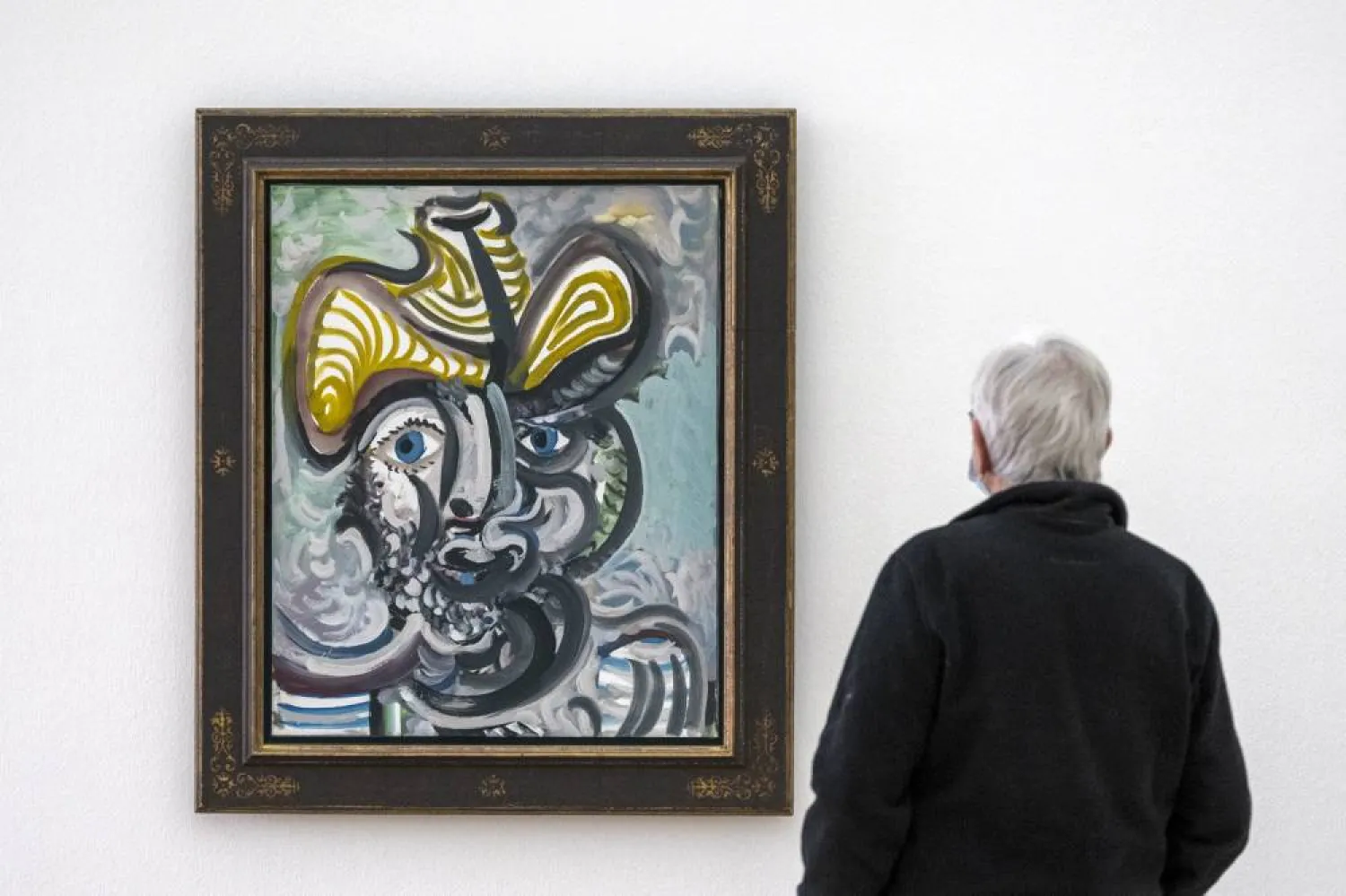 لوحة فنية للرسام الإسباني بابلو بيكاسو (إي بي إيه)