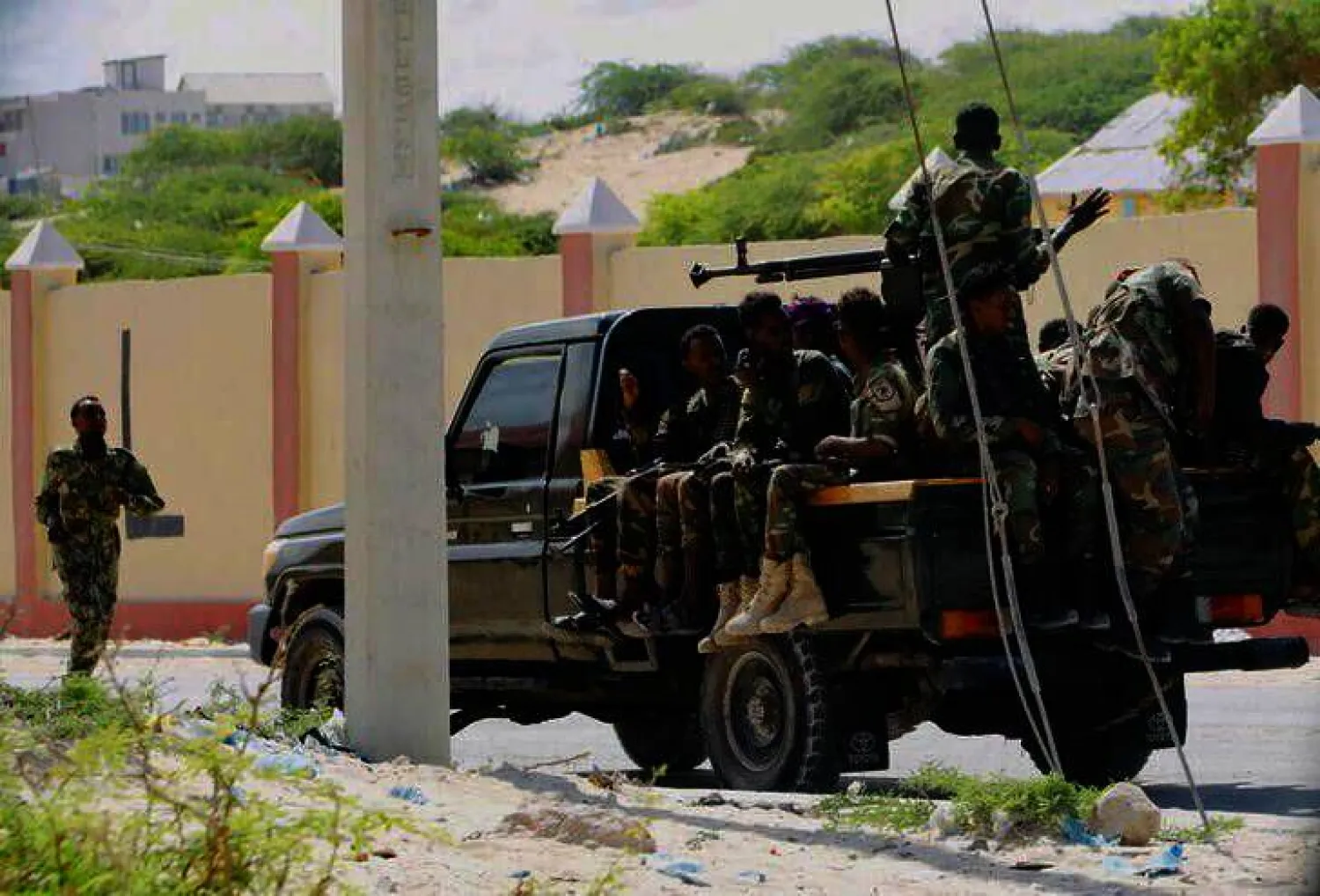 عناصر من الجيش الصومالي (رويترز-أرشيفية)