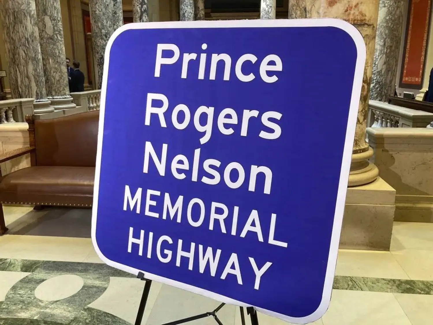 The late pop superstar Prince is being honored in Minnesota as the state renames a seven-mile stretch of highway after him, one that runs past his Paisley Park home and recording studio. (AP)