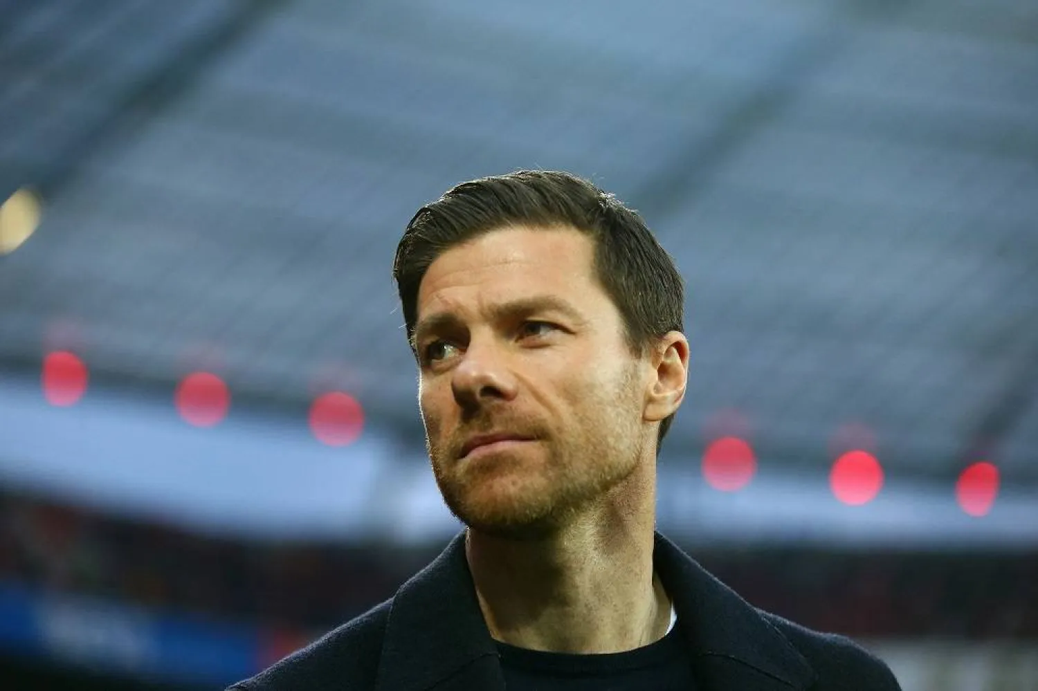 Football - Bundesliga - Bayer Leverkusen v FC Cologne - BayArena, Leverkusen, Germany - May 5, 2023 Bayer Leverkusen coach Xabi Alonso before the match. (Reuters) 