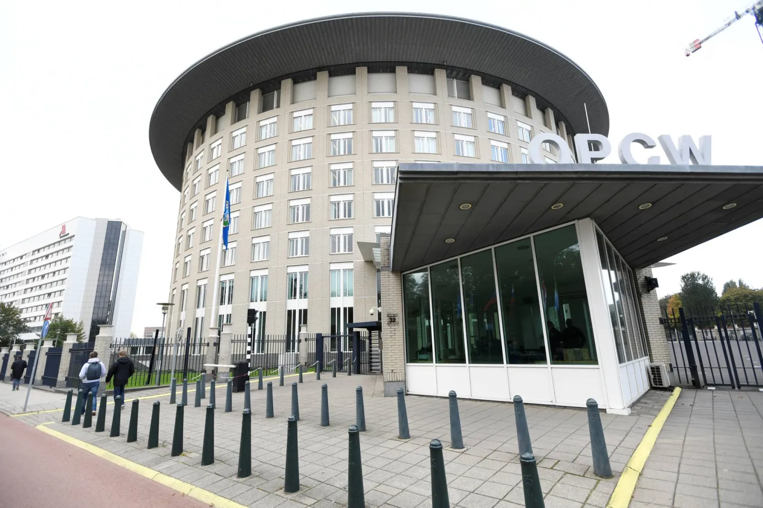 The headquarters of the Organization for the Prohibition of Chemical Weapons (OPCW). Reuters