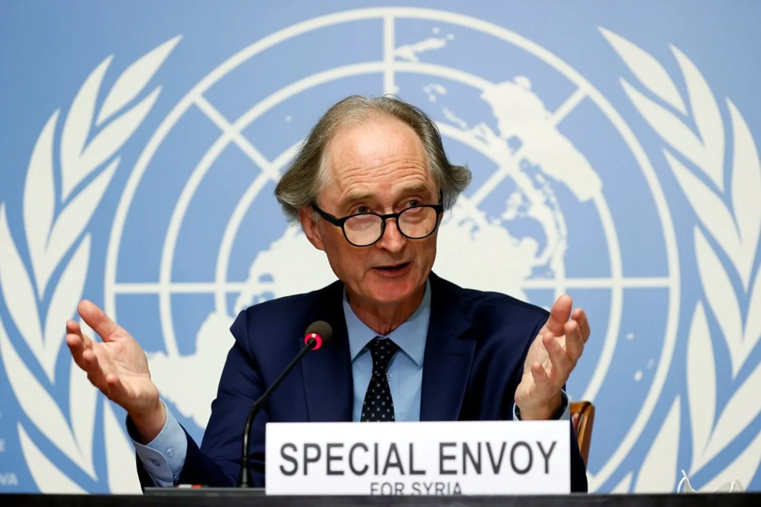 UN Special Envoy for Syria Geir Pedersen. (Reuters)