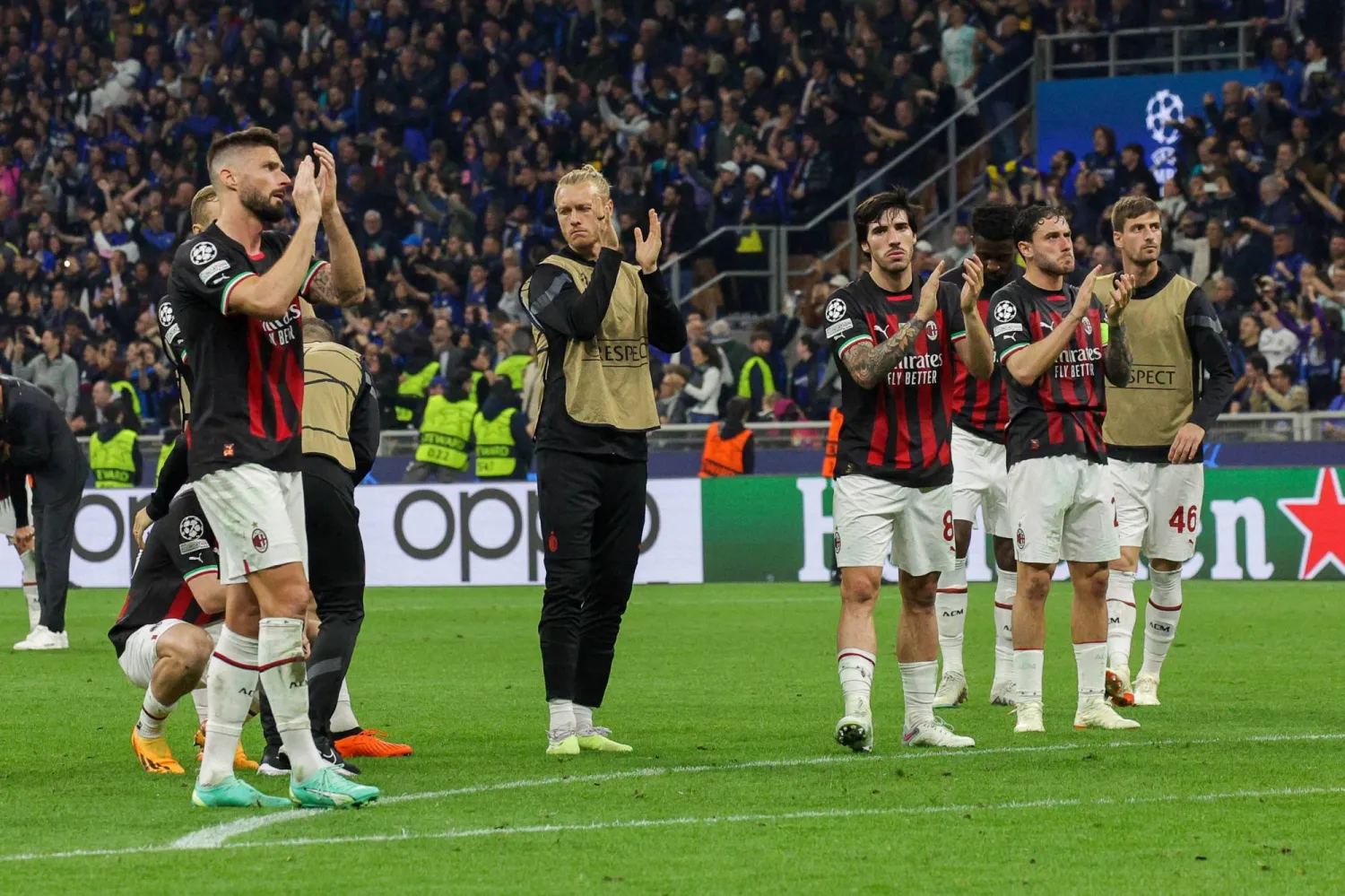 ميلان خرج خالي الوفاض هذا الموسم في دوري الأبطال (إ.ب.أ)