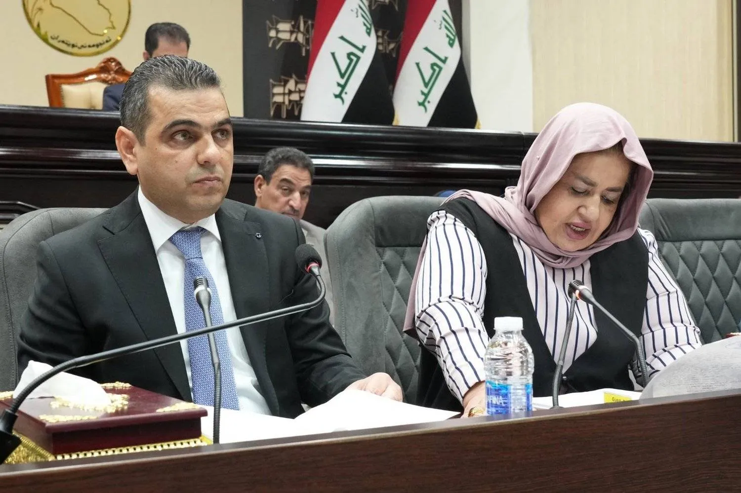 First deputy head of the Labor and Social Affairs Committee in Iraq’s Parliament, MP Hussein Arab (Asharq Al-Awsat)