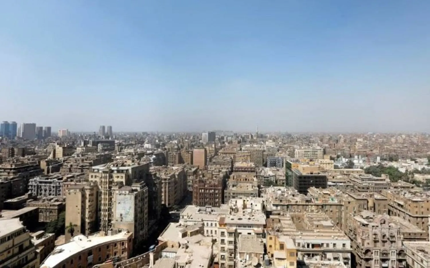 A general view of banks, hotels, office and residential buildings in the center of Cairo, Egypt, September 13, 2018. (Reuters) 