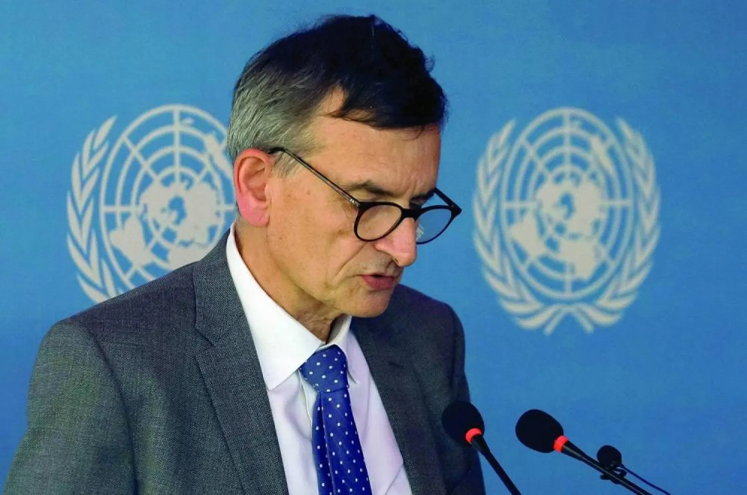 Special Representative of the United Nations Secretary-General for Sudan and head of the UN Integrated Transition Assistance Mission in Sudan (UNITMAS), Volker Perthes. (Reuters)