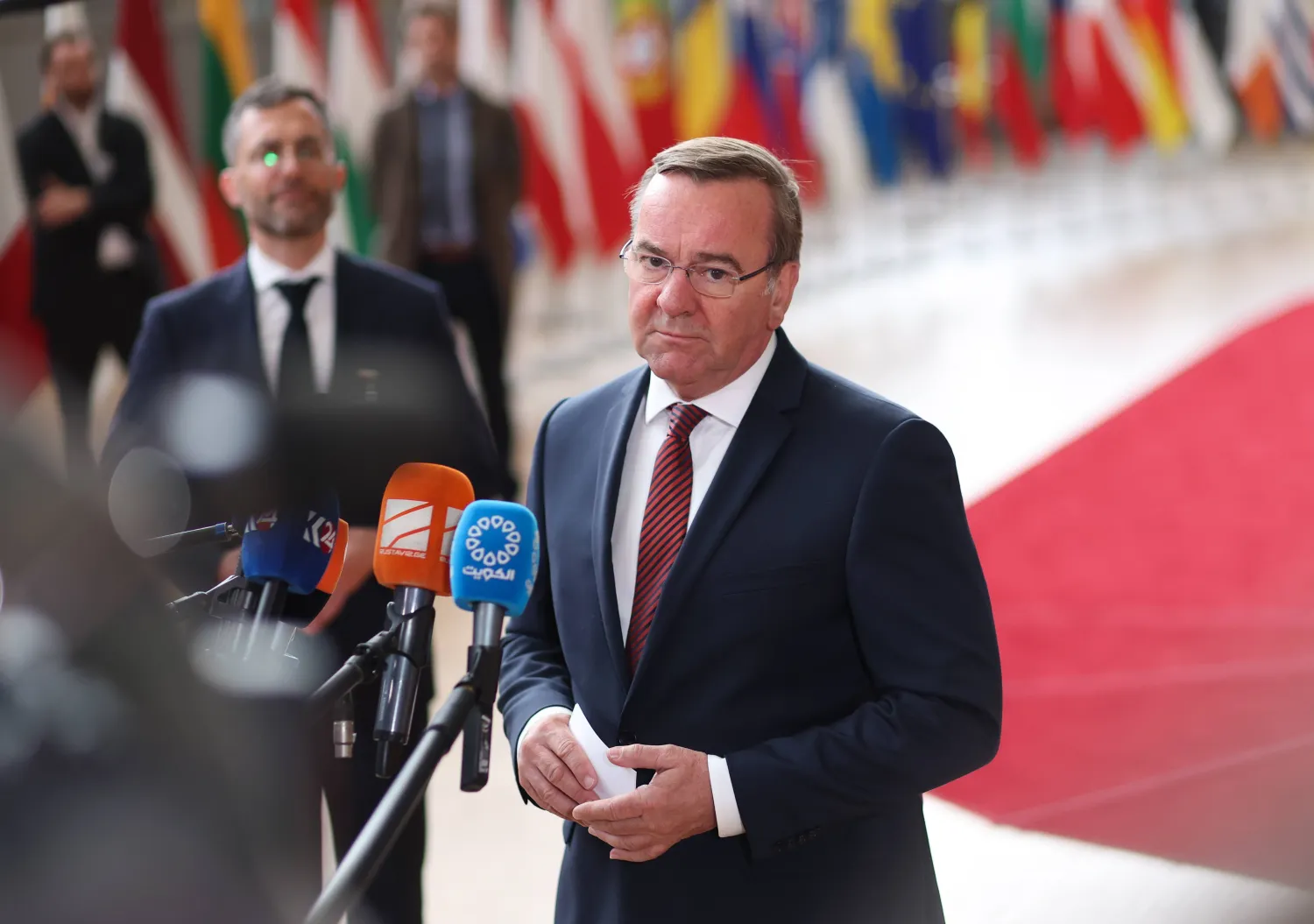 وزير الدفاع الألماني بوريس بيستوريوس (إ.ب.أ)