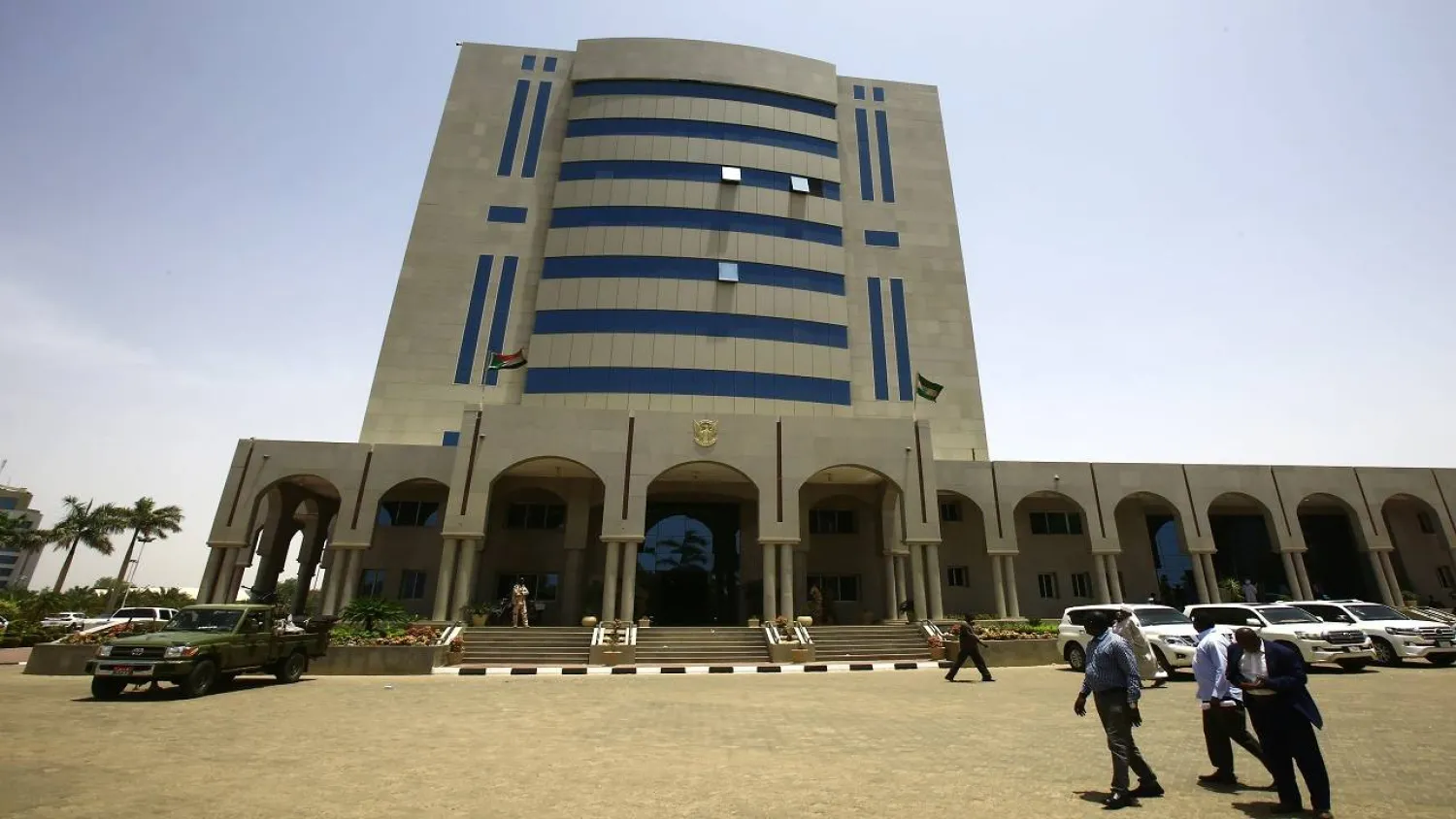 مبنى وزارة الدفاع السودانية في الخرطوم (أرشيفية)