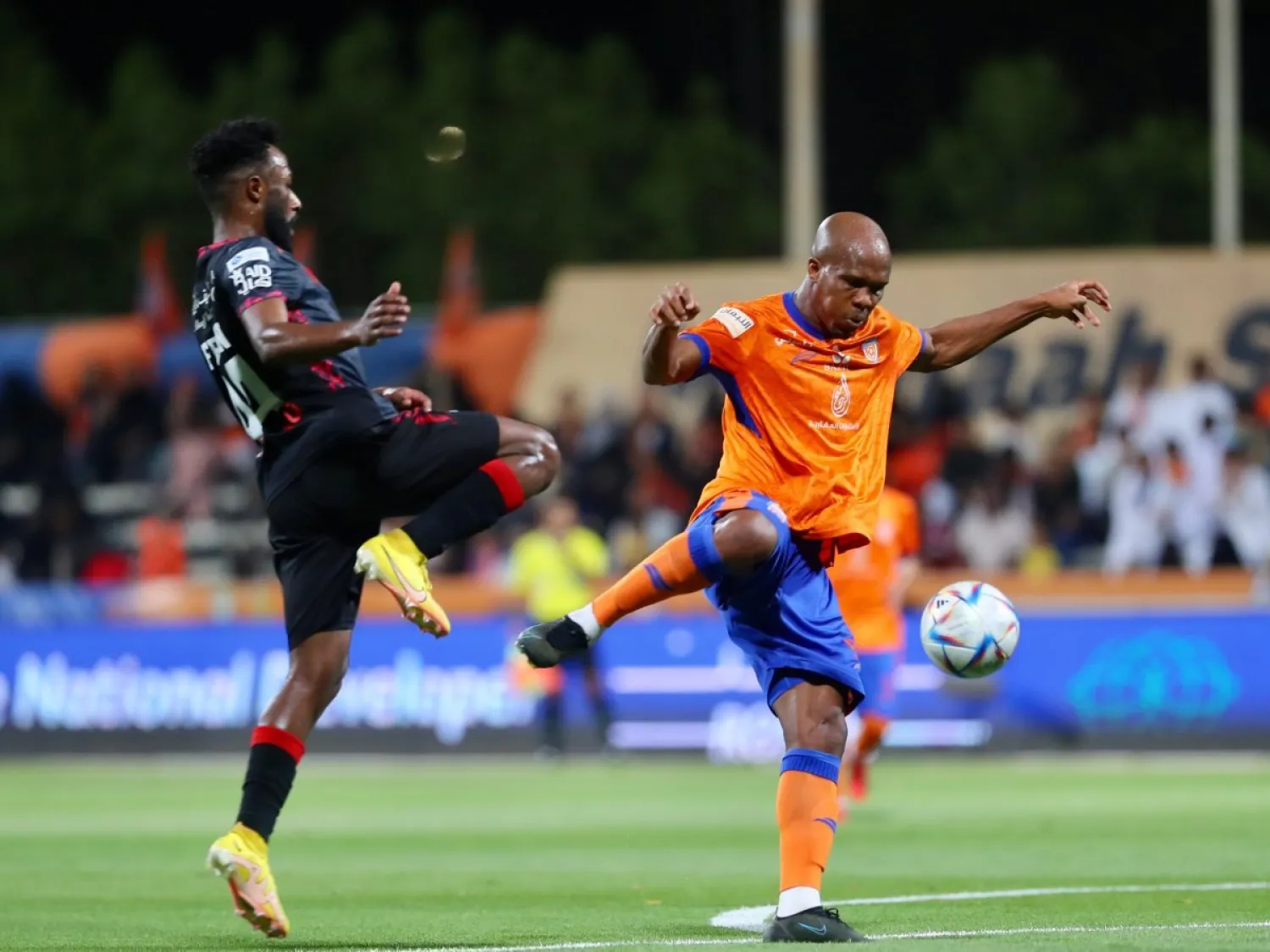 من مبارة الفيحاء الأخيرة أمام الرائد (تصوير: عبدالعزيز النومان)