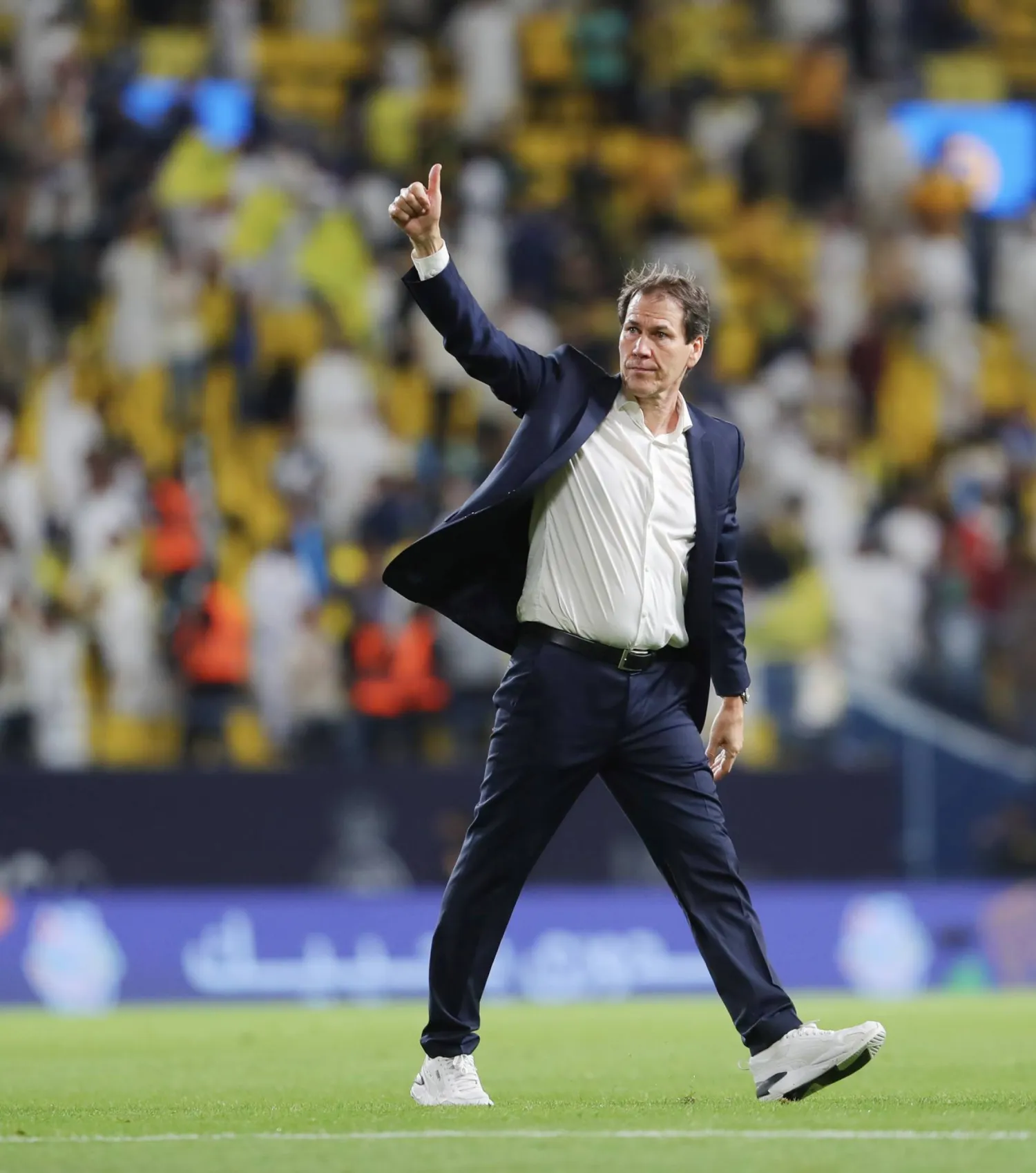 غارسيا غادر لكن مشكلات النصر كانت حاضرة في كل مباراة (تصوير: عبد العزيز النومان)