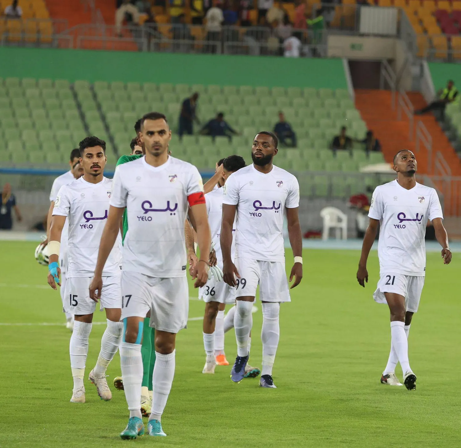 اللاعبون غادروا الملعب فور إعلان المنظمين الأهلي بطلاً لـ«يلو» (دوري الدرجة الأولى)