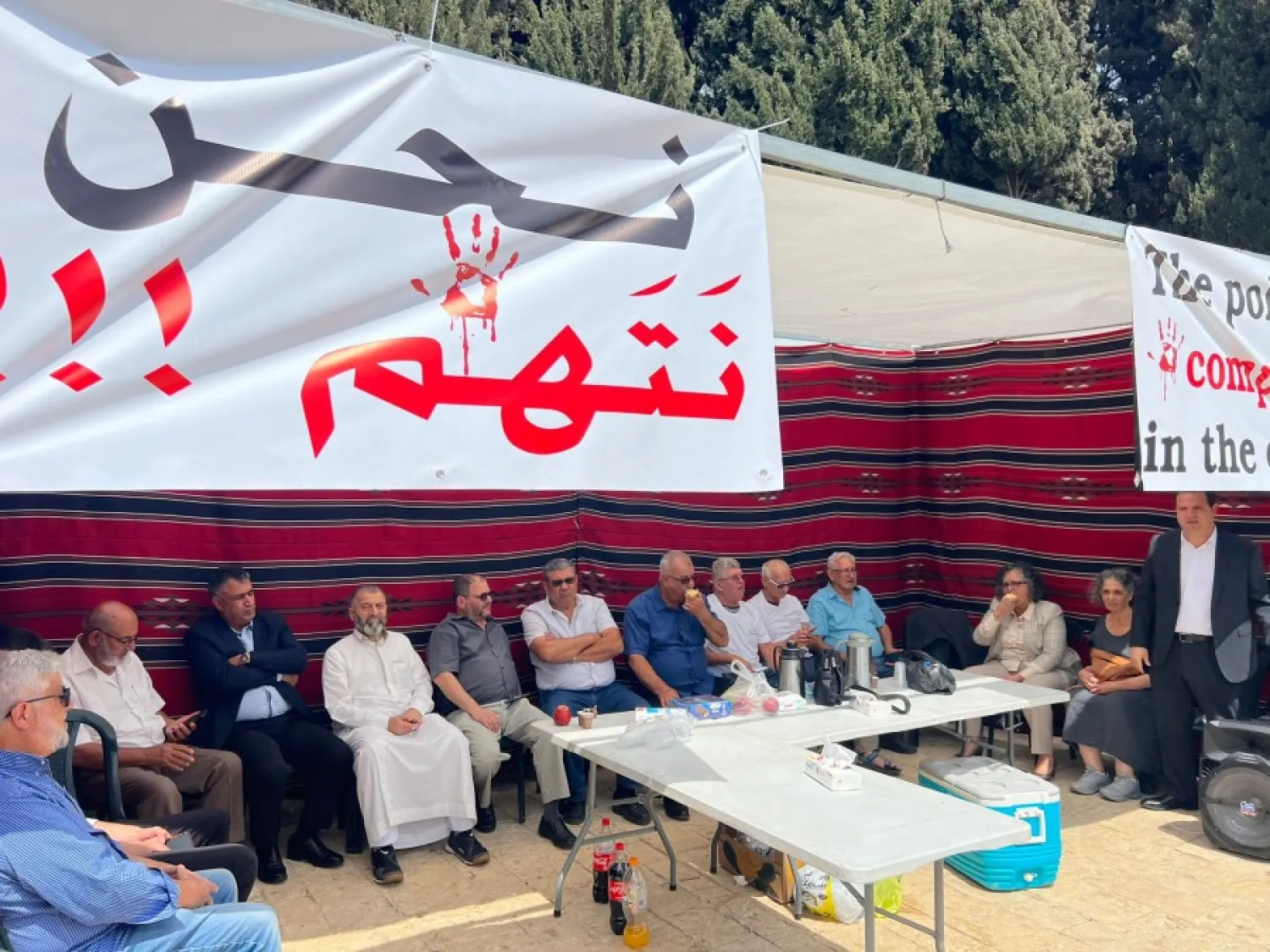 خيمة الاعتصام في القدس (الشرق الأوسط)