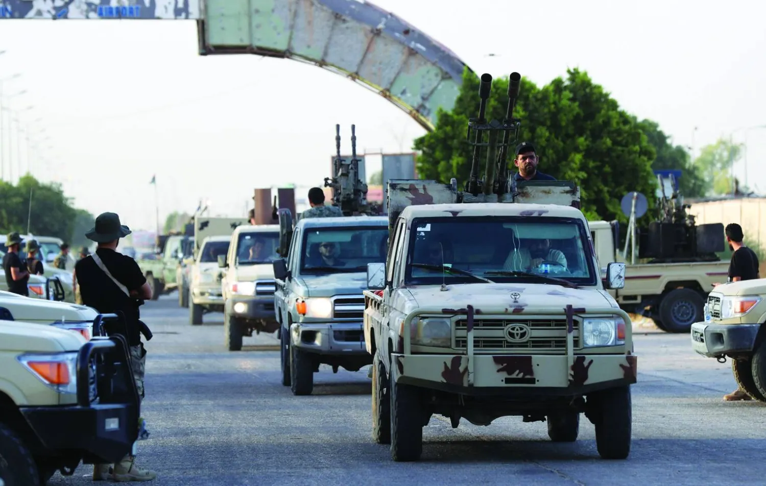 الميليشيات في ليبيا (أ.ف.ب)