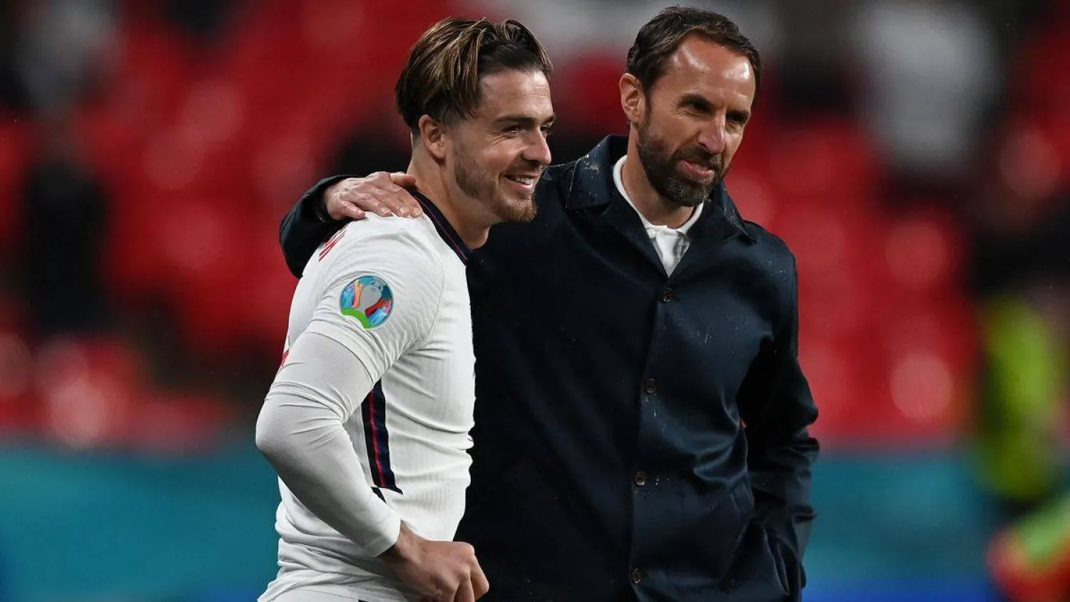 ساوثغيت اعترف بالتحسن الهائل الذي طرأ على مستوى غريليش بسبب توجيهات غوارديولا (غيتي)