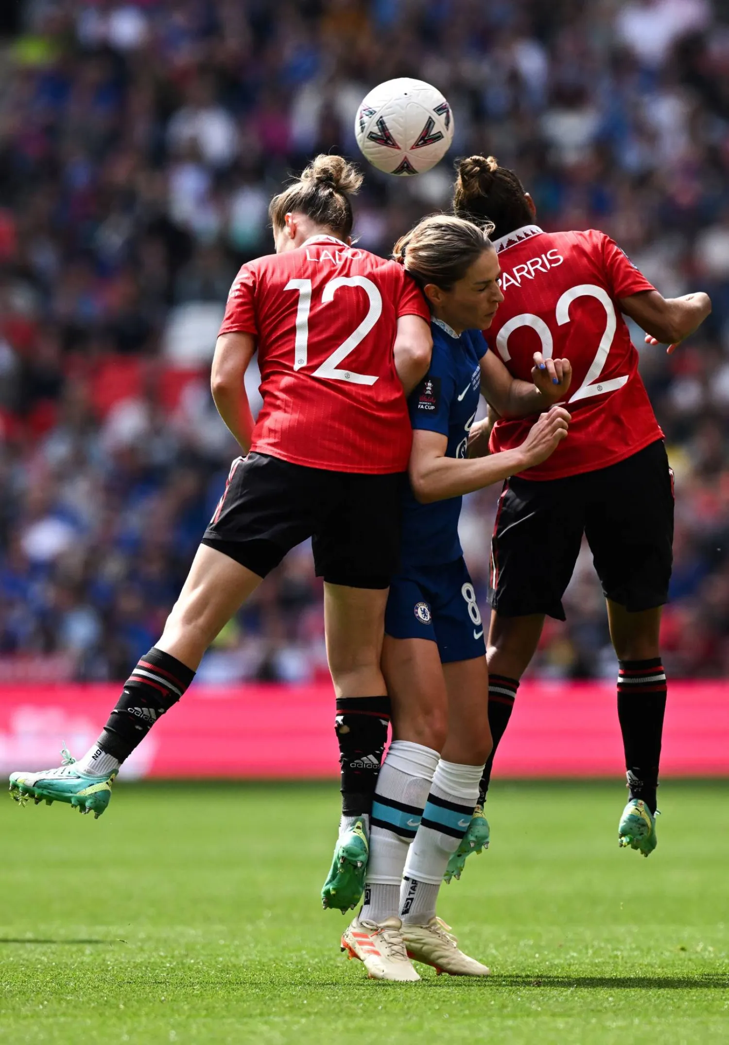 ميلاني لاعبة تشيلسي عادت مؤخراً للقائمة الألمانية (أ.ف.ب)