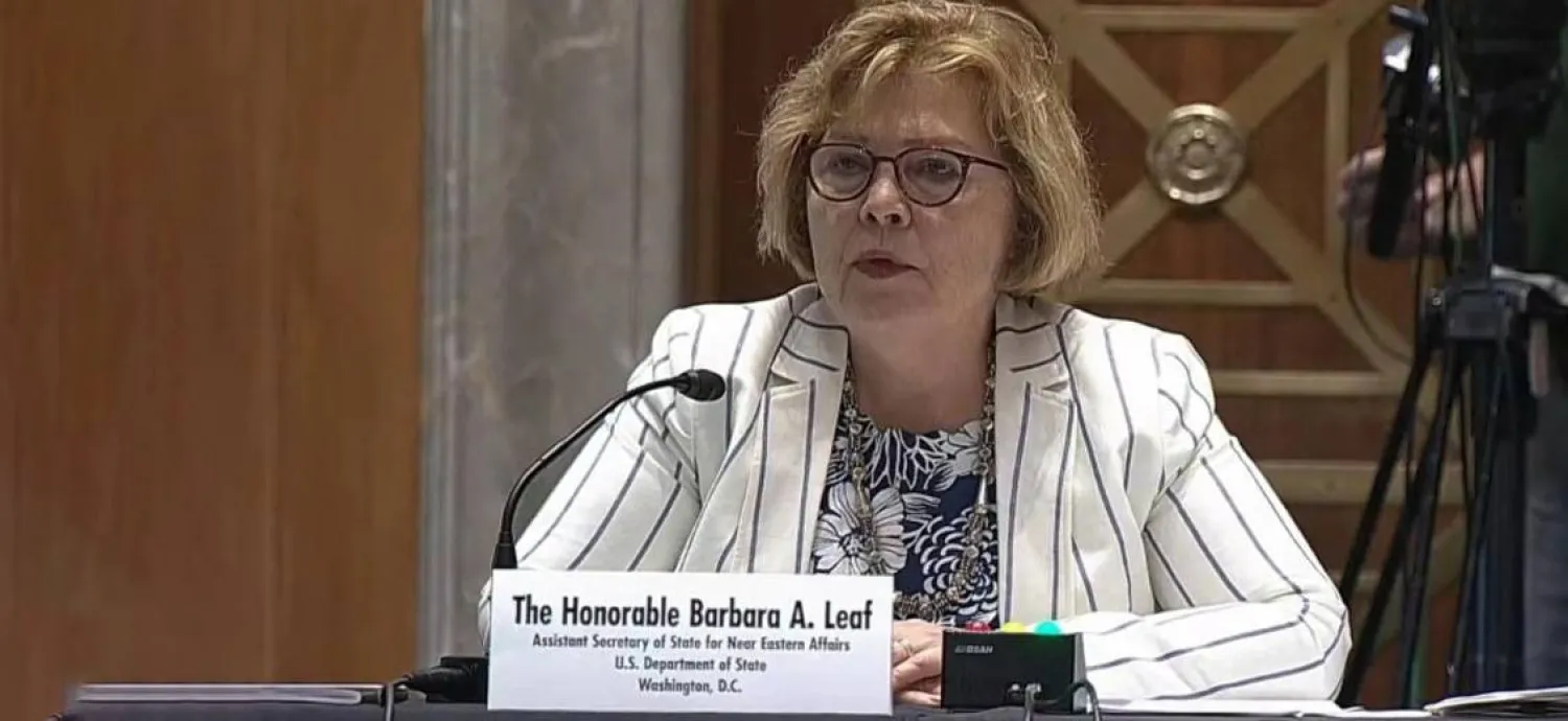 مساعدة وزير الخارجية لشؤون الشرق الأدنى باربرا ليف (أ.ف.ب - أرشيفية)