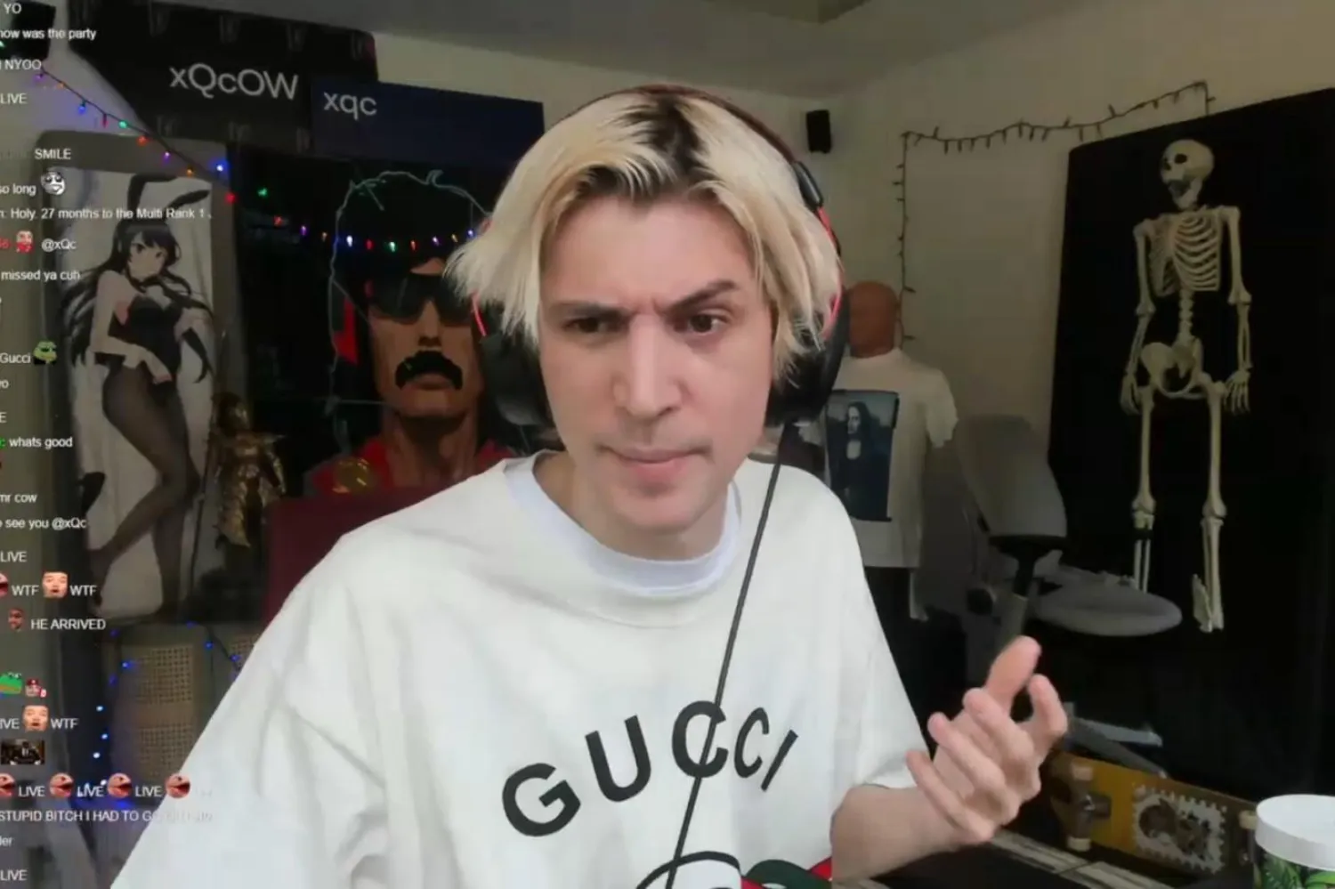 27 yaşındaki xQc, 2020,2021 ve 2022’de Twitch’in en çok izlenen yayıncısıydı (Twitch)