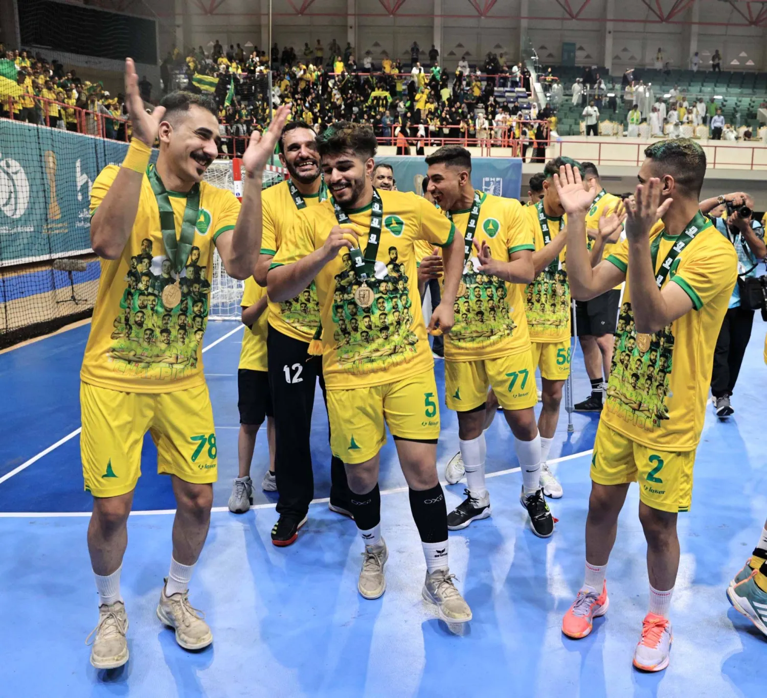 من تتويج الخليج بكأس الإتحاد (تصوير: عيسى الدبيسي)