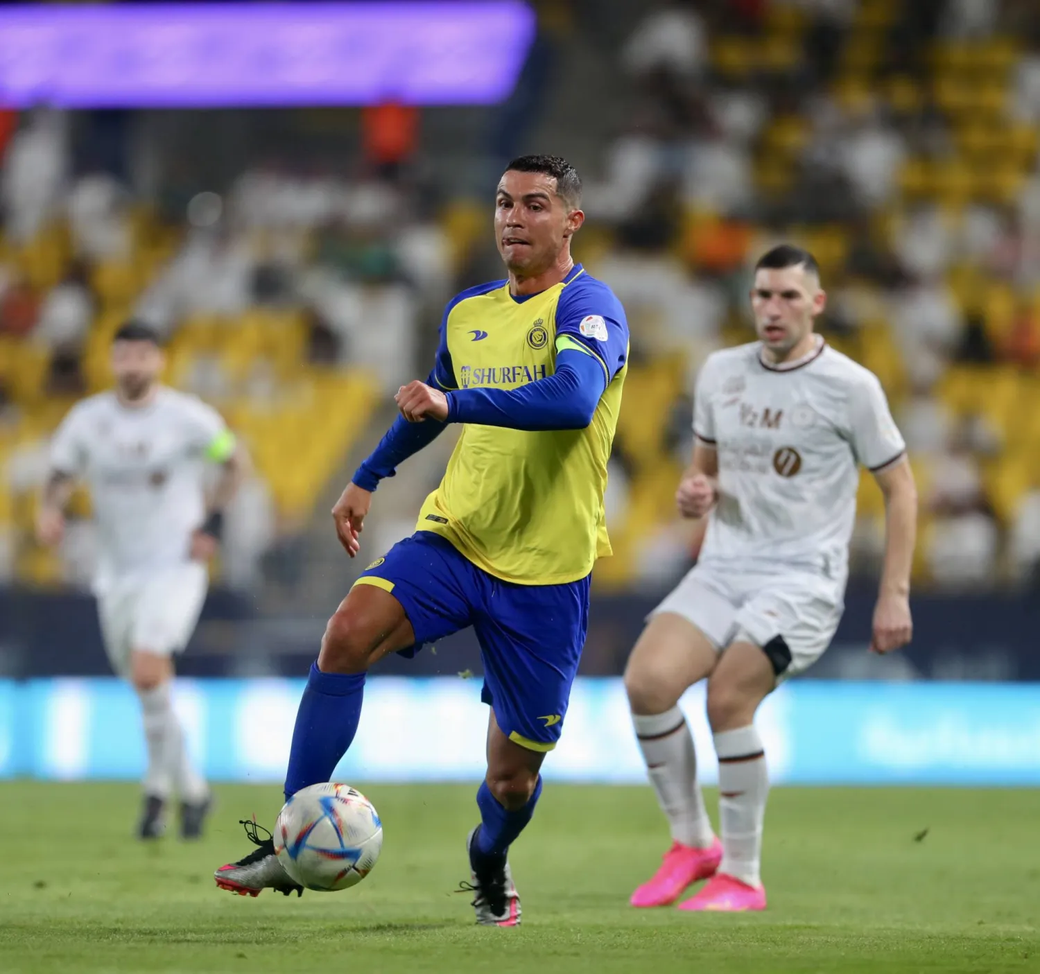 رونالدو شدد على أن حفل تقديمه للجماهير له ذكريات لا تنسى (عبد العزيز النومان)