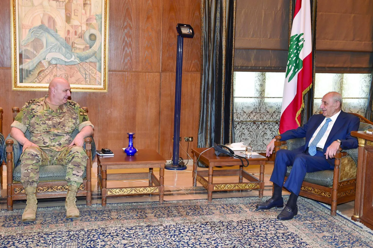 بري: التهديدات لا تنفع معي