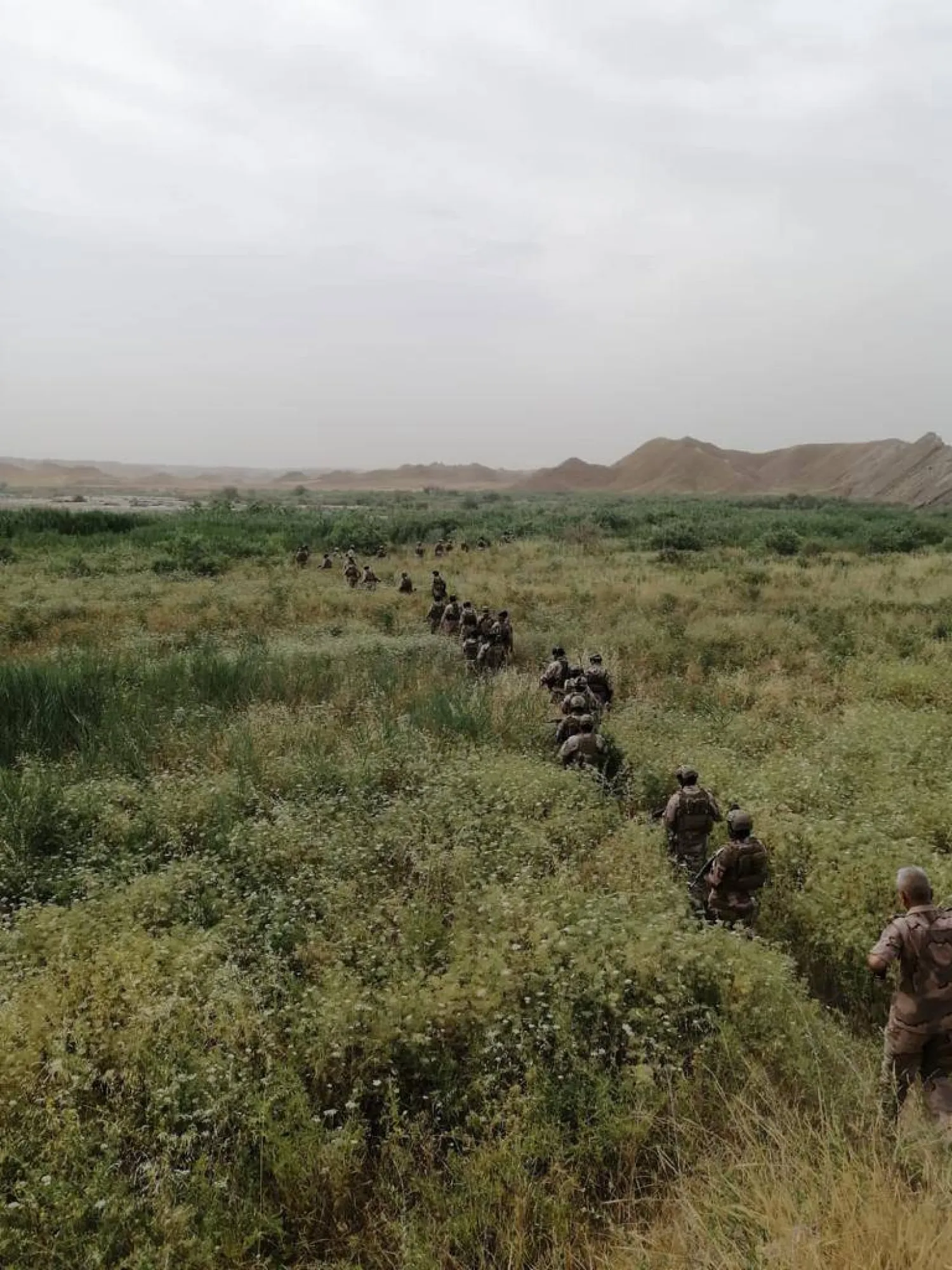 الجيش العراقي خلال إحدى عمليات مكافحة الإرهاب (أرشيفية)