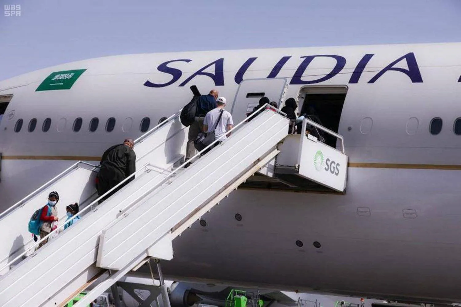 Saudia Airlines will fly in pilgrims from across the globe. (SPA)