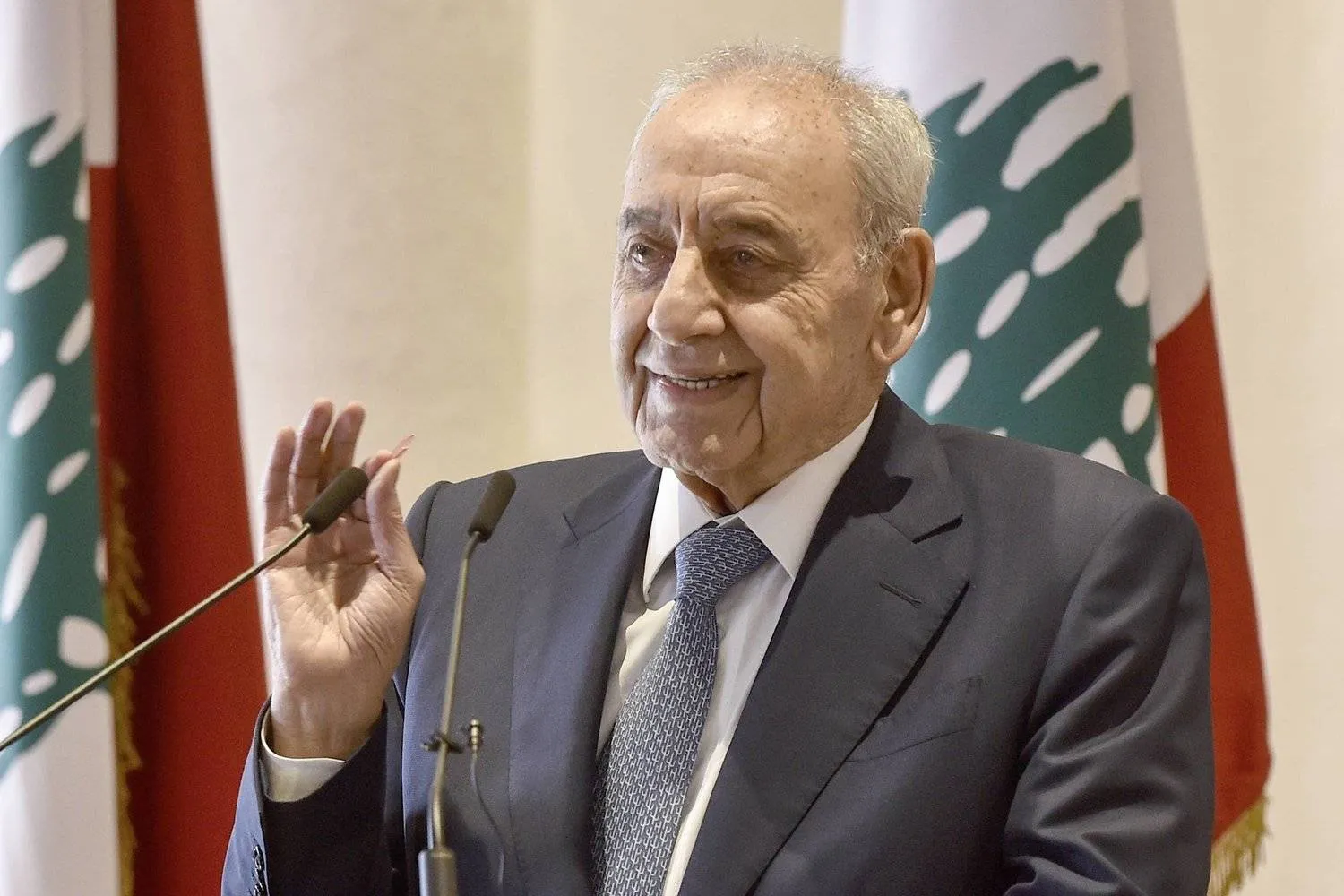 Lebanese Parliament Speaker Nabih Berri. (dpa) 