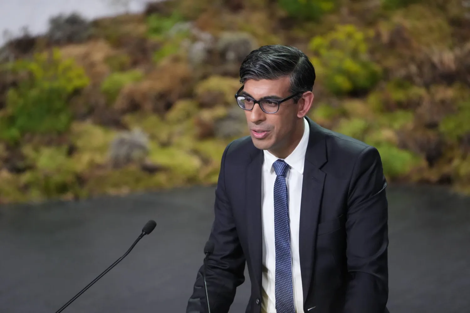 رئيس الوزراء البريطاني ريشي سوناك (إ.ب.أ)