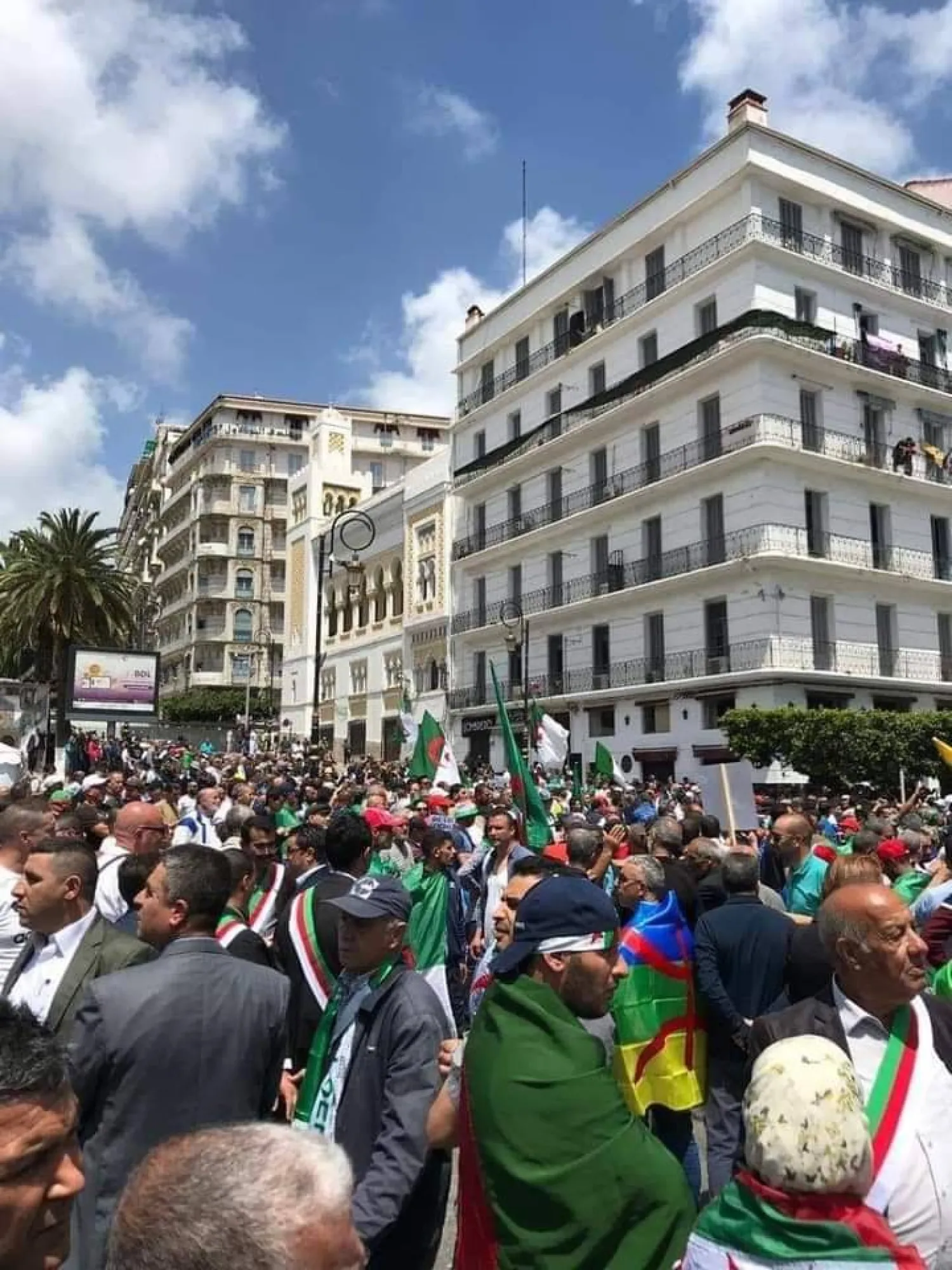 مظاهرات الحراك (المركز الدولي لمكافحة الإرهاب)