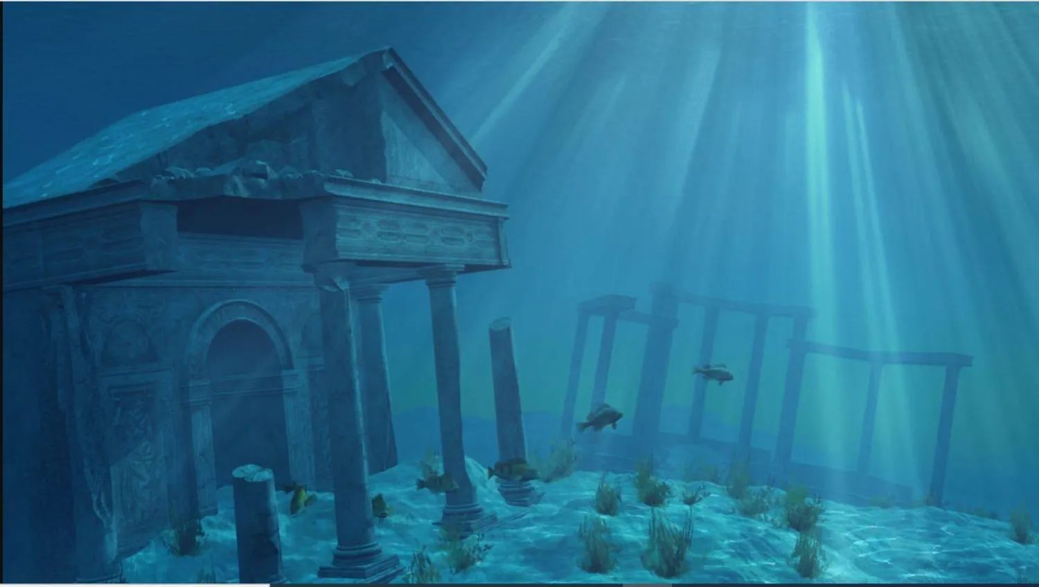 العثور على مدينة أسطورية مفقودة ابتلعها المحيط